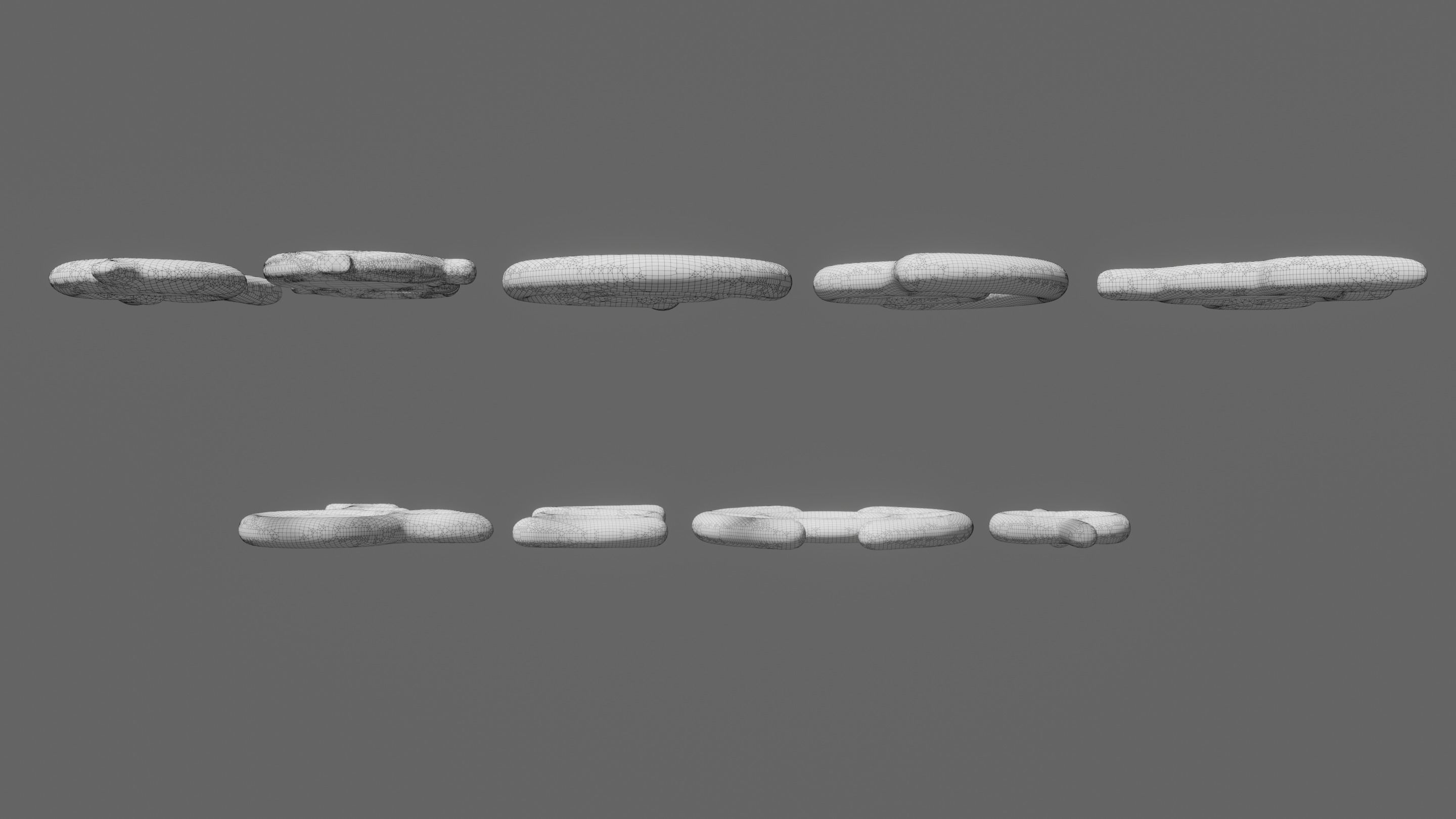 Pokemon Unown Set 1 3D model_15