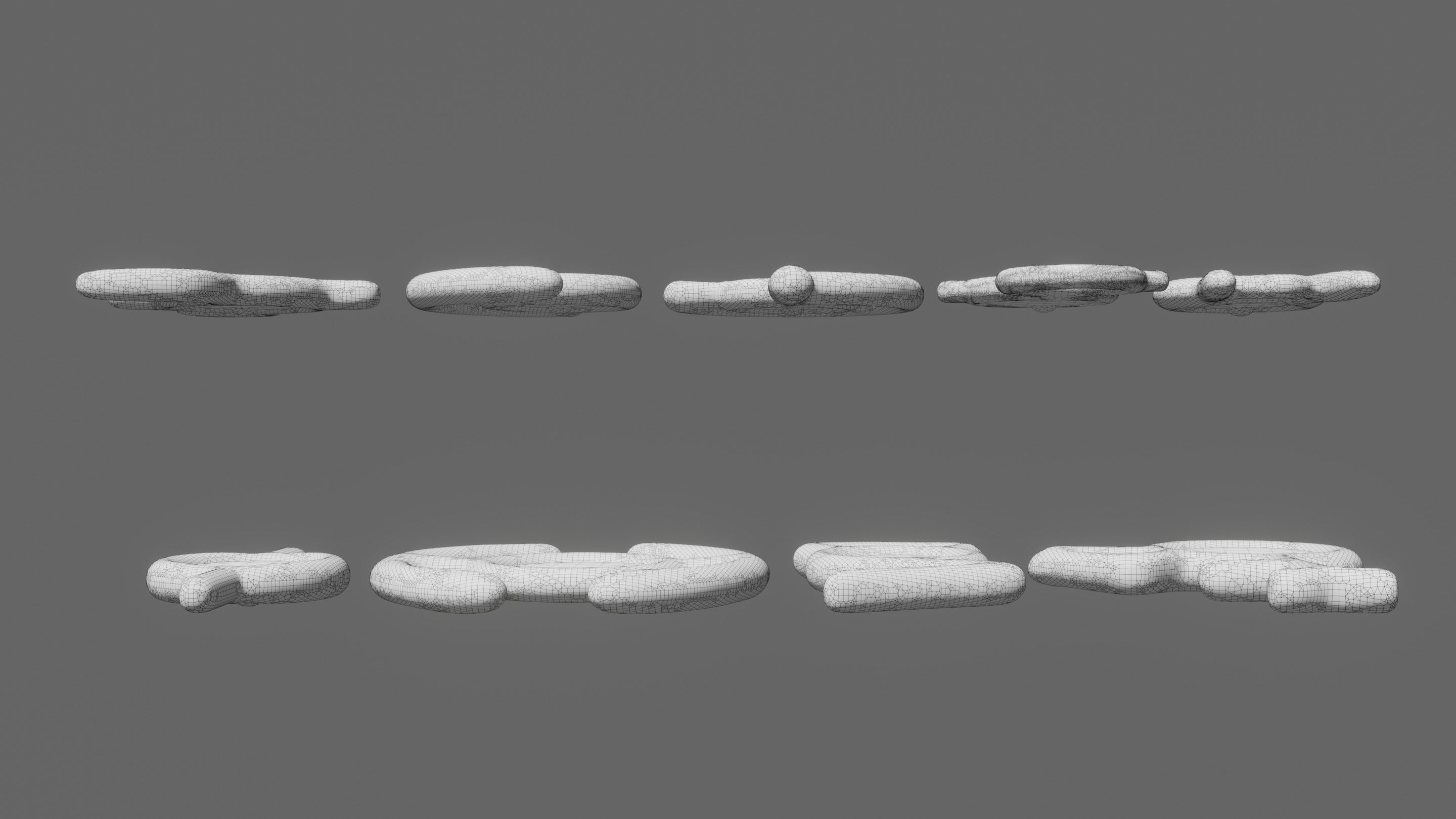 Pokemon Unown Set 1 3D model_18