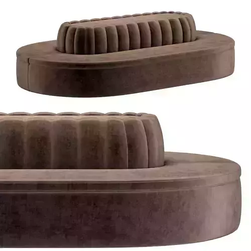 Lobby sofa 008 3D model