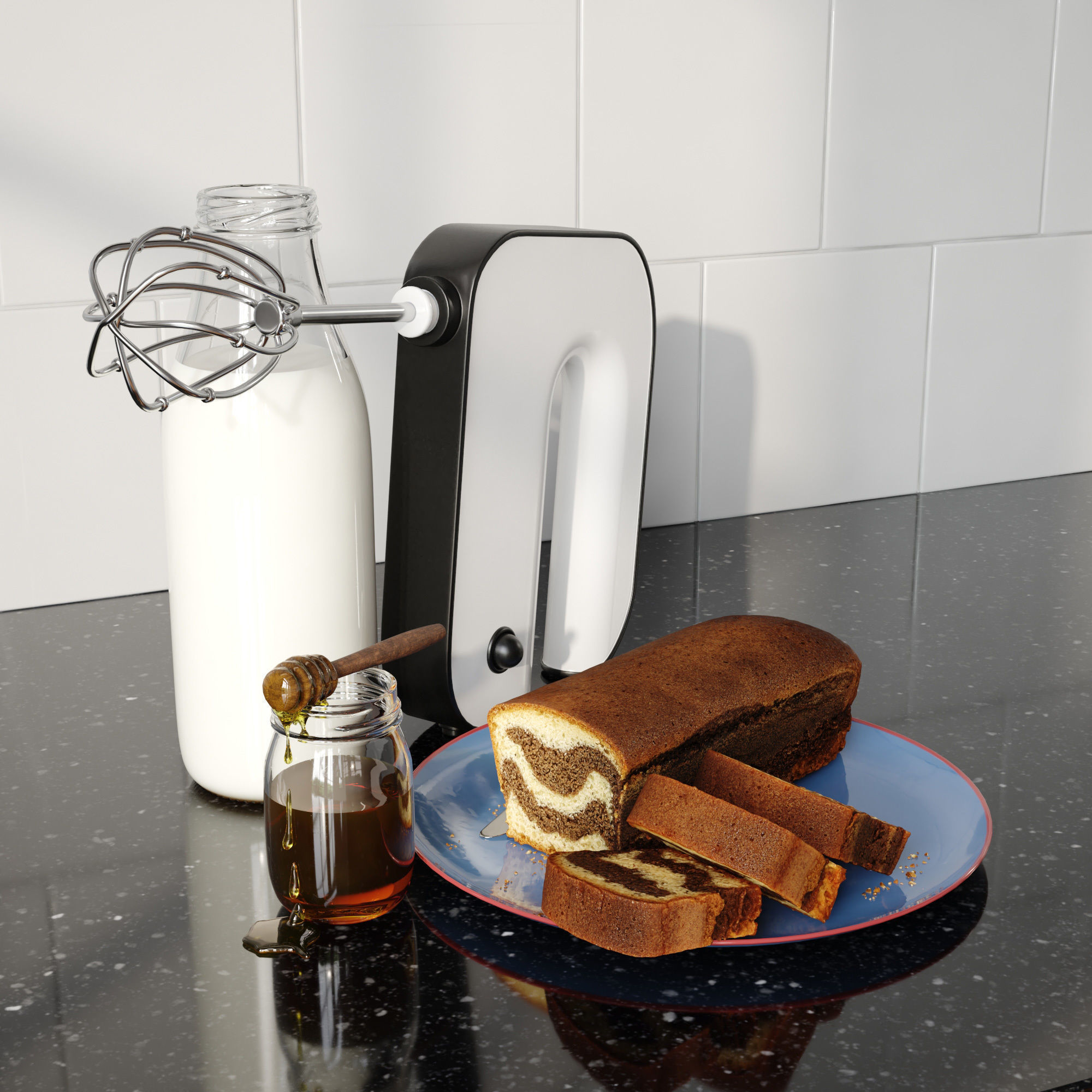 Archmodels vol 270 for 3dsmax - collection of kitchen equipment 3D model_7