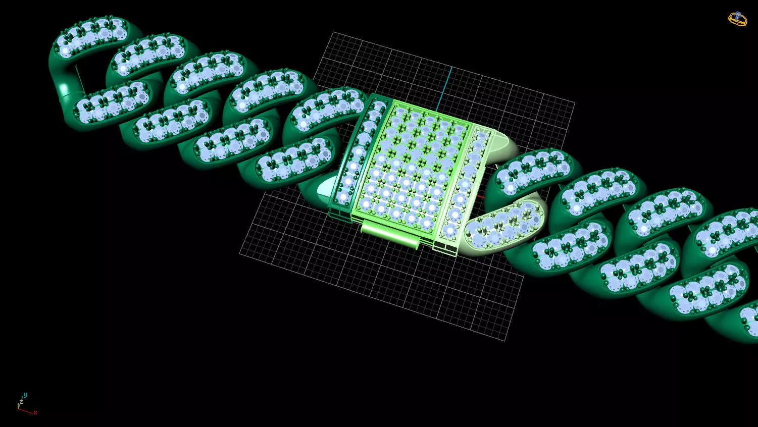 BANGLES CUBAN 3D print model_0