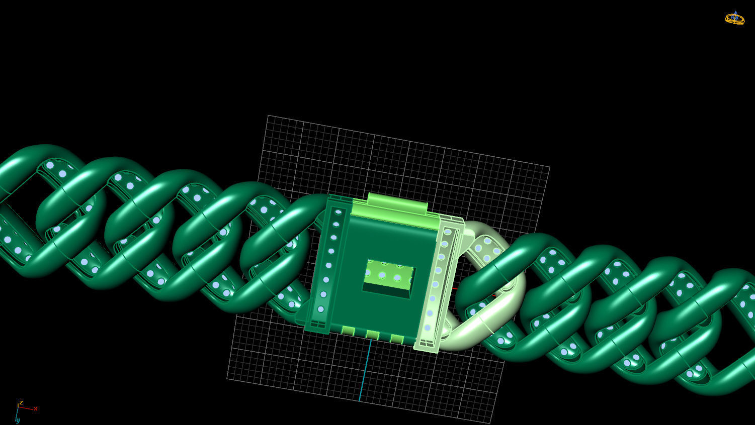 BANGLES CUBAN 3D print model_1