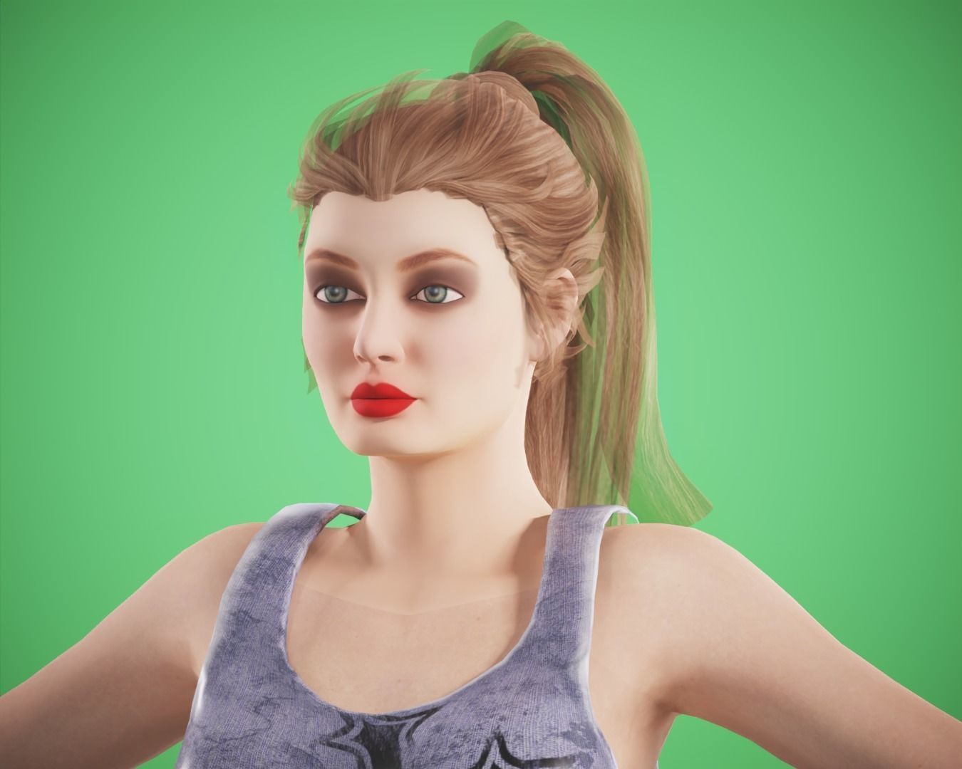 game  rigged  pack  Free low-poly 3D model_3