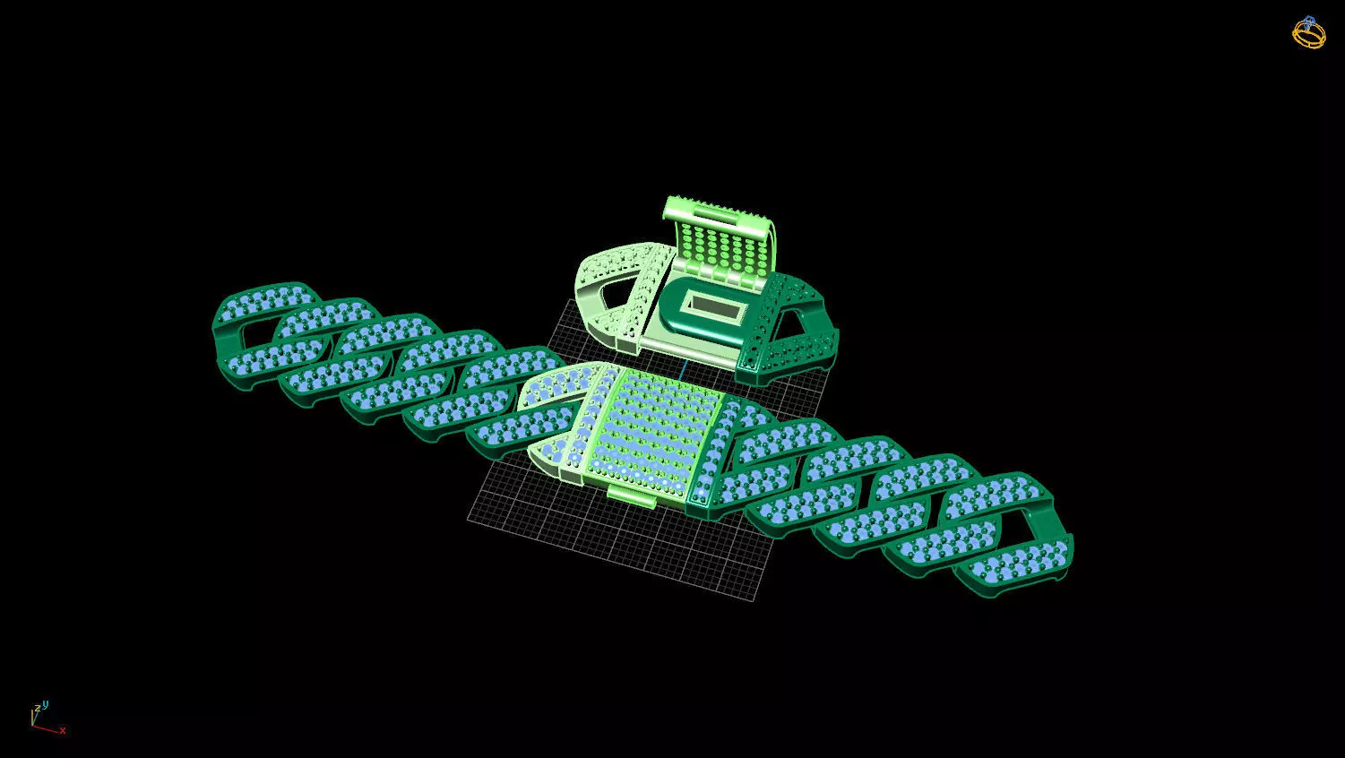 BANGLES CUBAN 3D print model_0