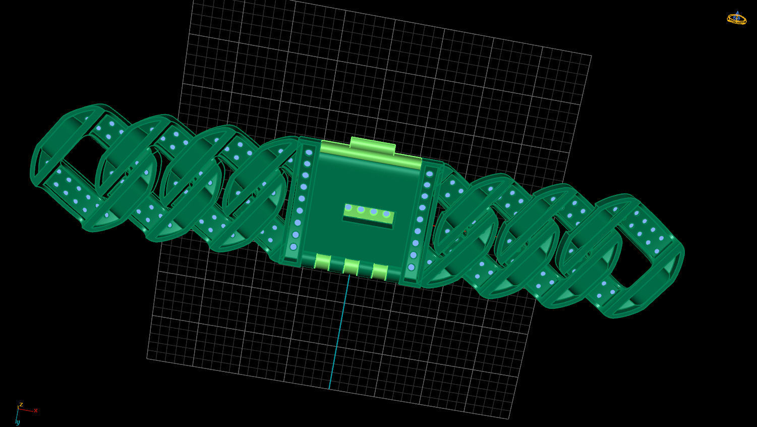 BANGLES CUBAN 3D print model_1