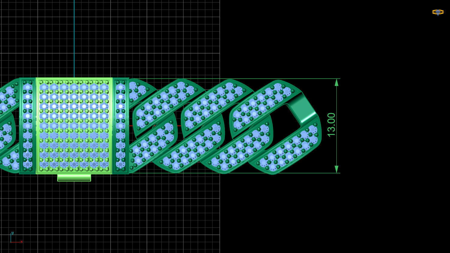 BANGLES CUBAN 3D print model_2