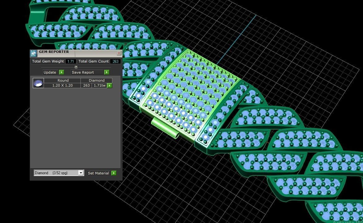 BANGLES CUBAN 3D print model_3