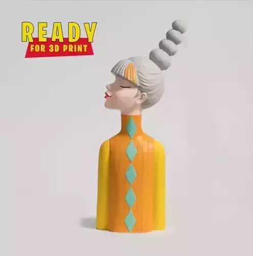 Ladies Decor 3D print model