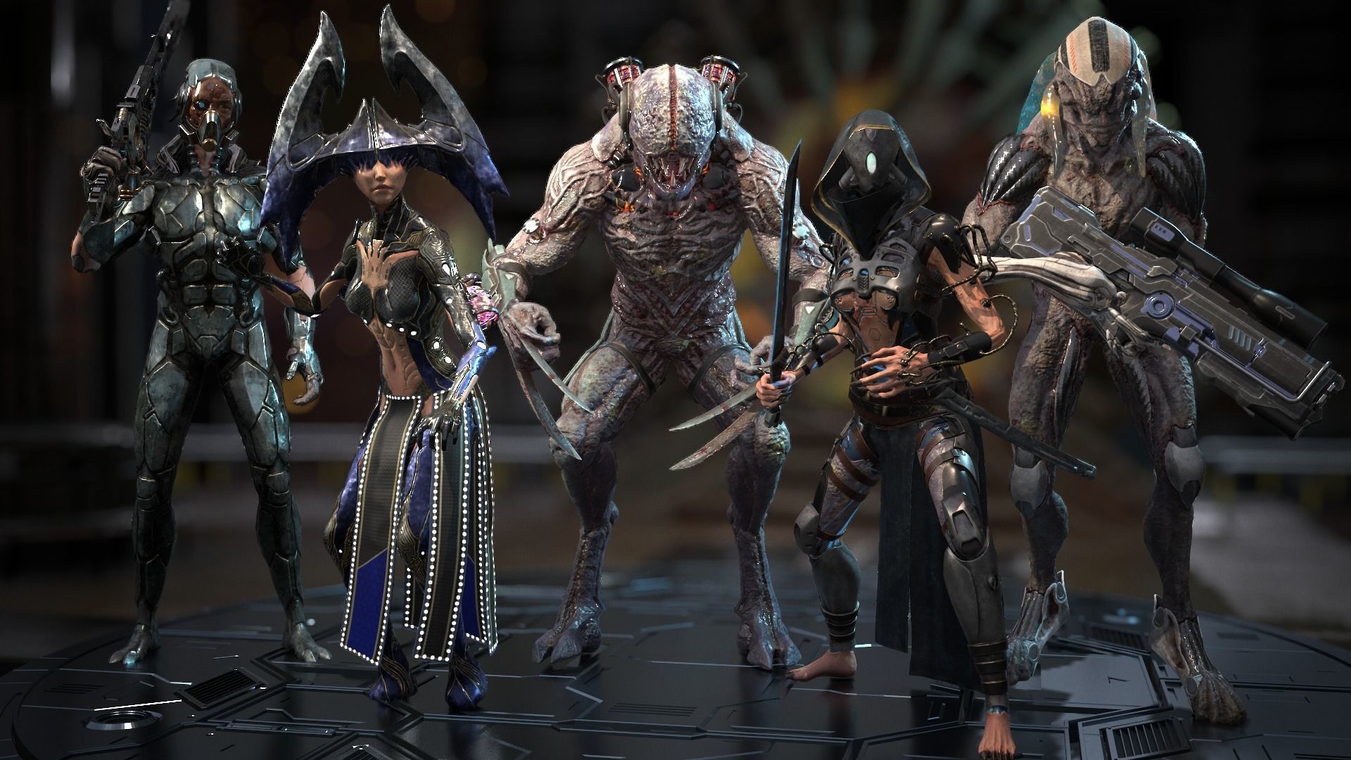 Biochemical Monster pack 3D Model Collection_10