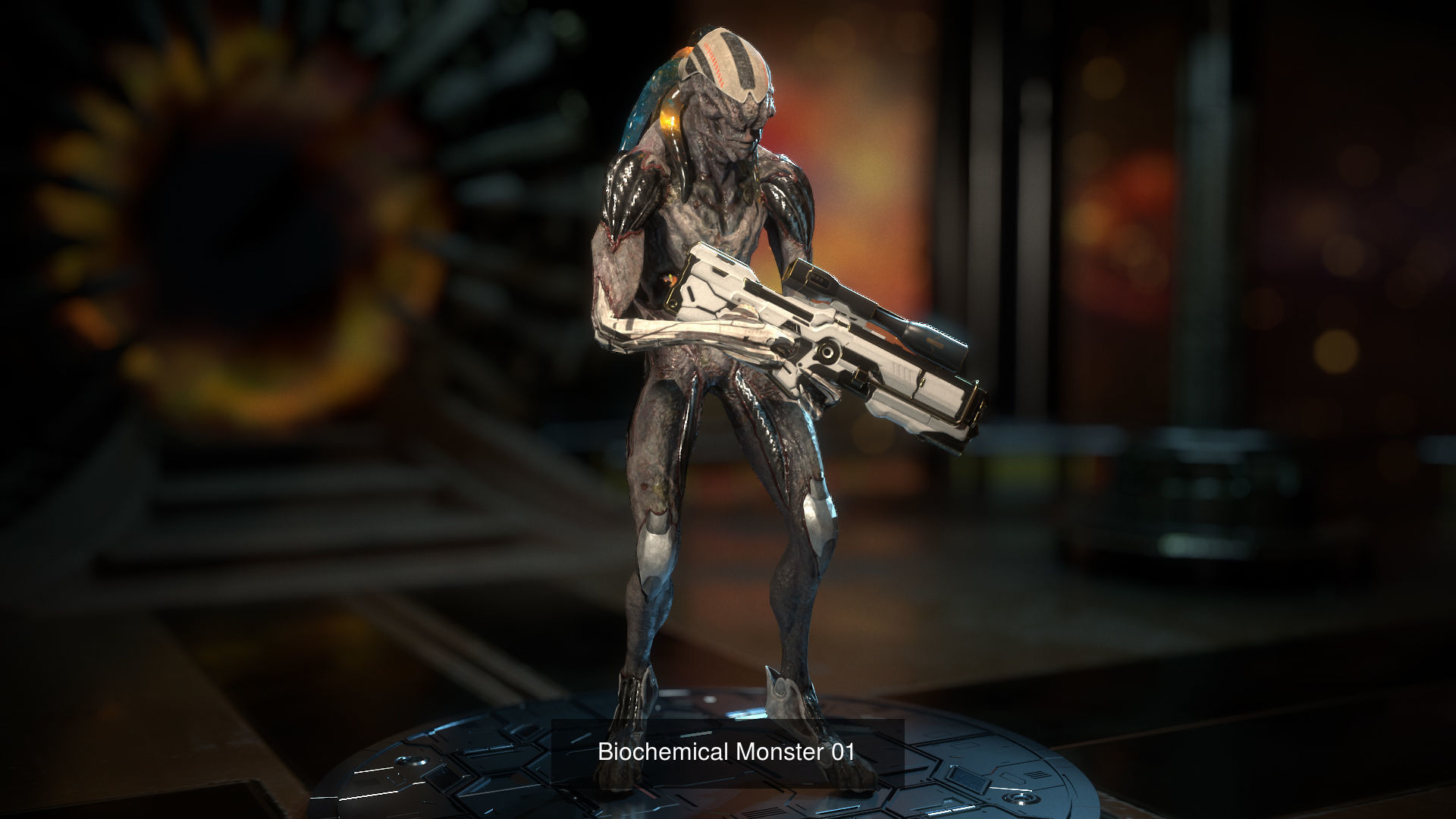 Biochemical Monster pack 3D Model Collection_11