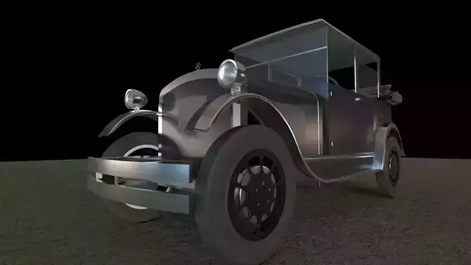 mercedes benz 1930 3D model