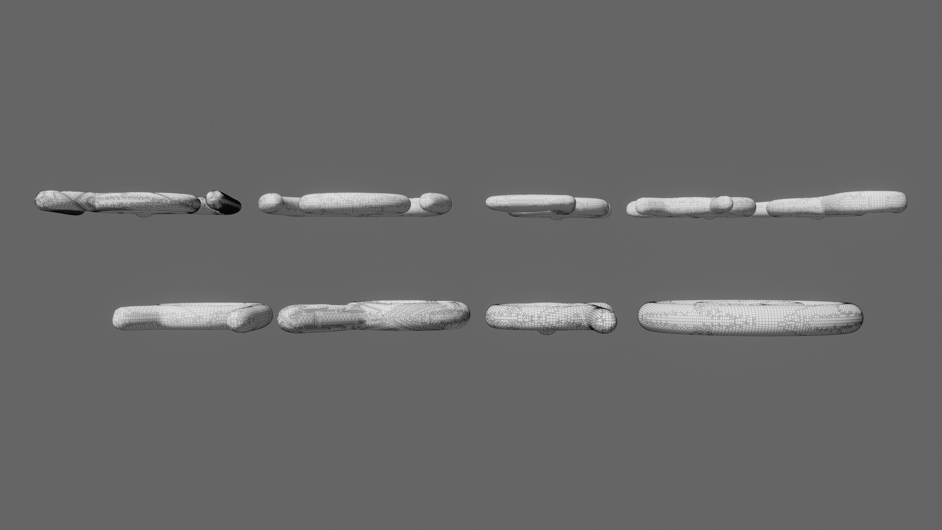 Pokemon Unown Set 2 3D model_18