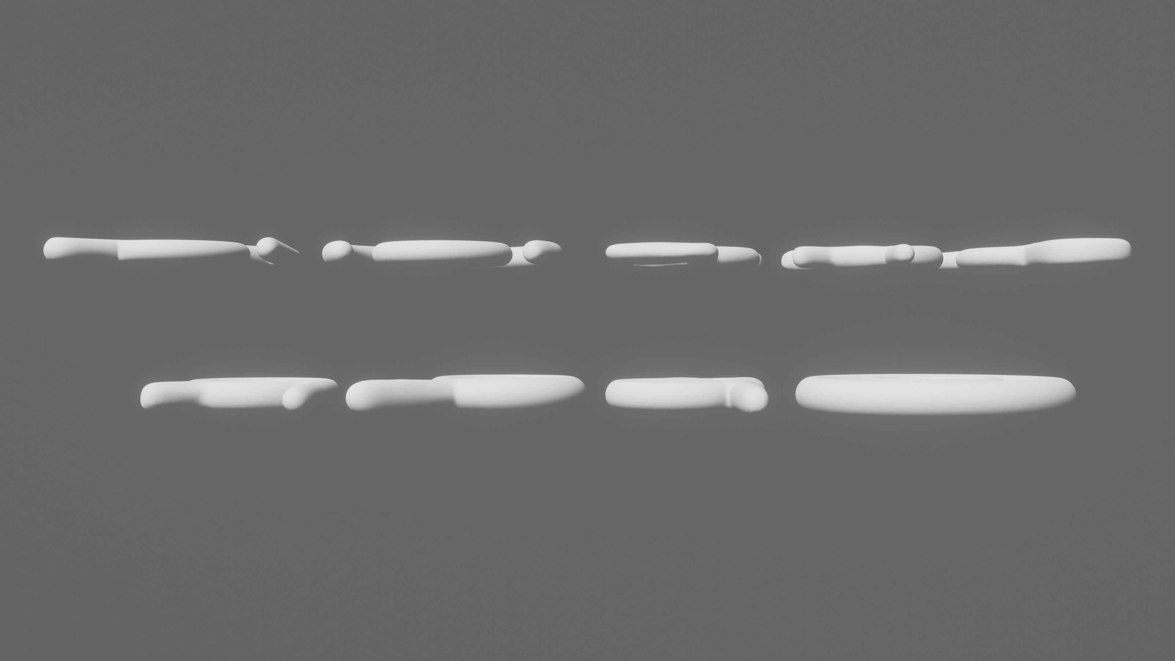 Pokemon Unown Set 2 3D model_17