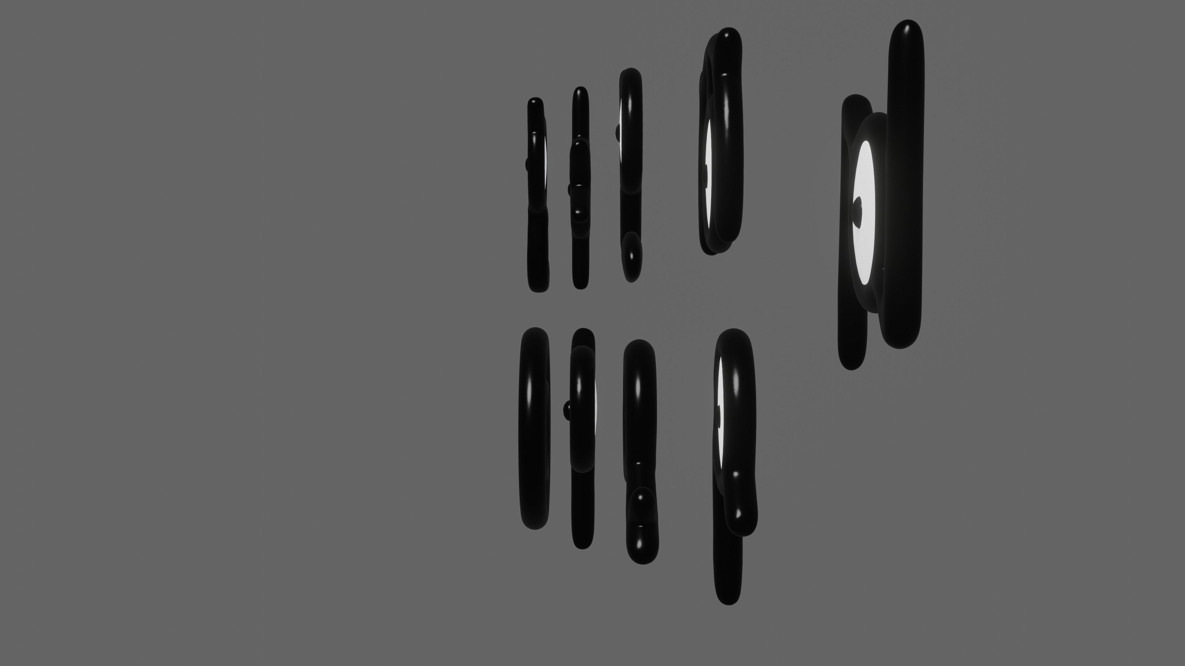 Pokemon Unown Set 2 3D model_10