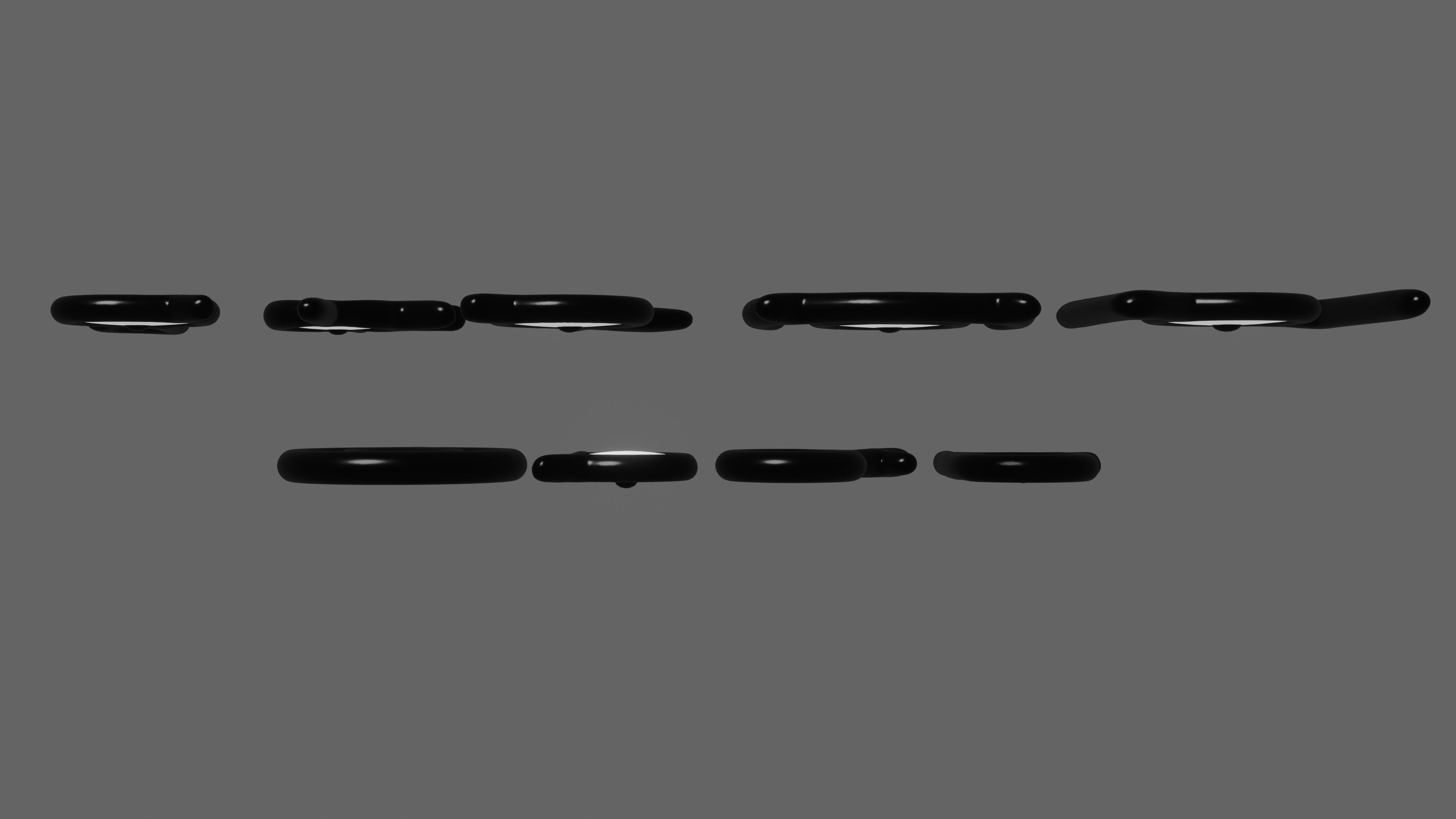 Pokemon Unown Set 2 3D model_13