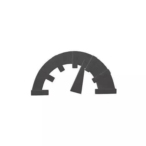 Speed Symbol v2 001 Low-poly 3D model Speed Symbol v2 001 Low-poly 3D model