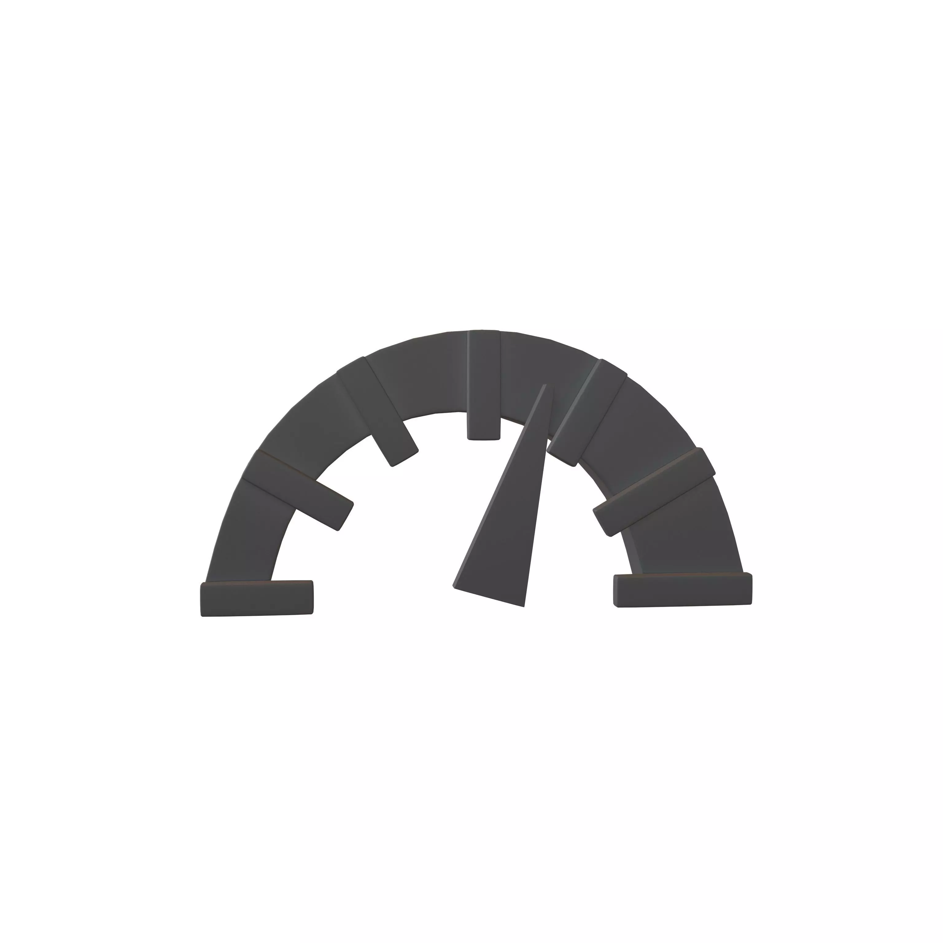 Speed Symbol v2 001 Low-poly 3D model_0