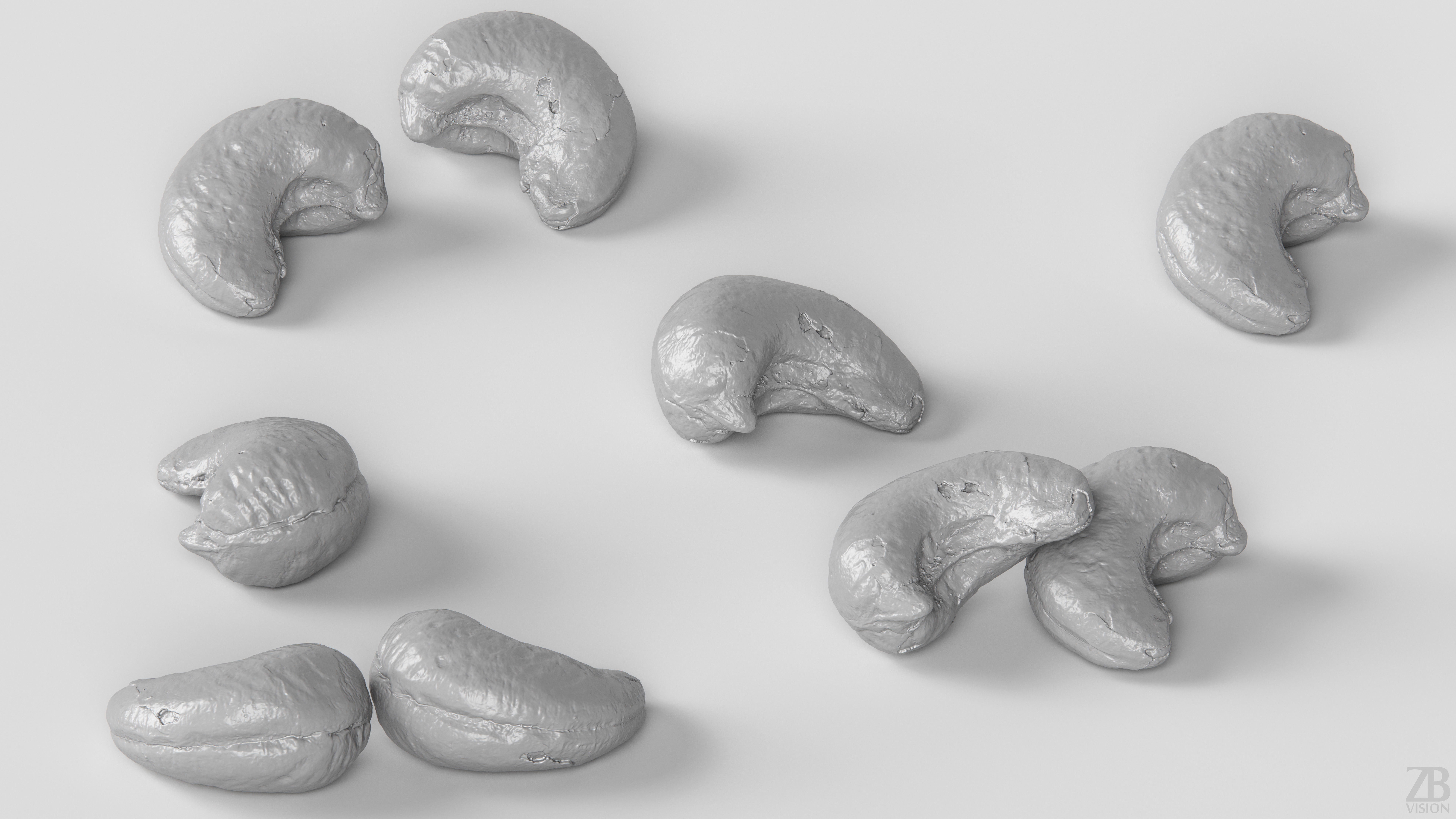 Cashew 3D model_3