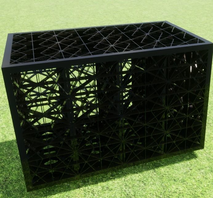 Systms flo-tank single Low-poly 3D model_2