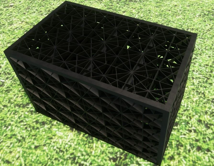 Systms flo-tank single Low-poly 3D model_3