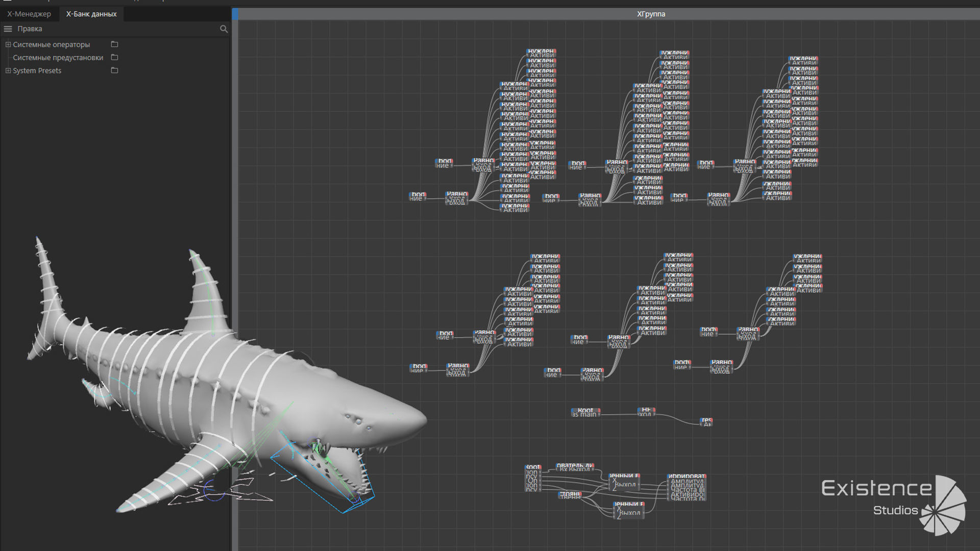 Megalodon Shark Model GameReady Ocean Predator Low poly fish - 7 Low-poly 3D model_12