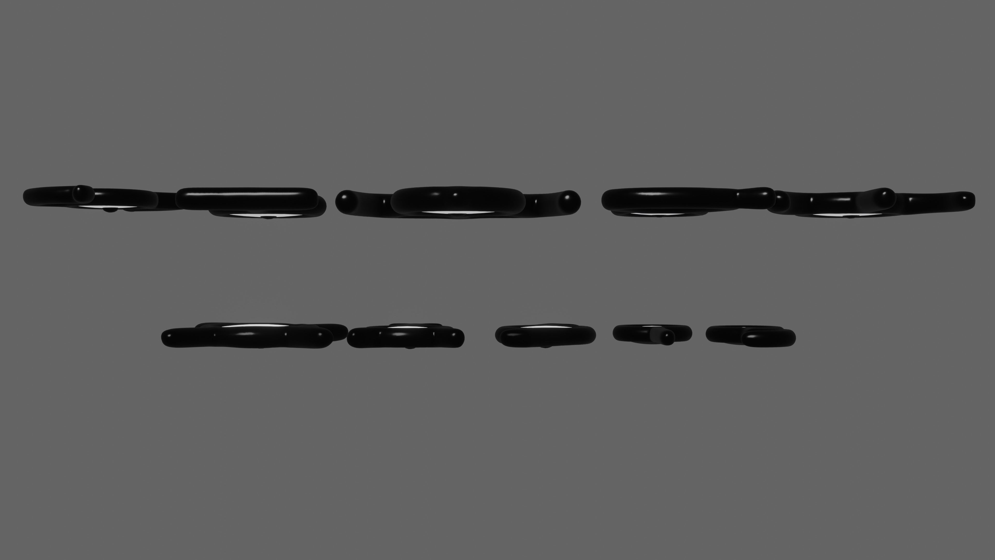 Pokemon Unown Set 3 3D model_13