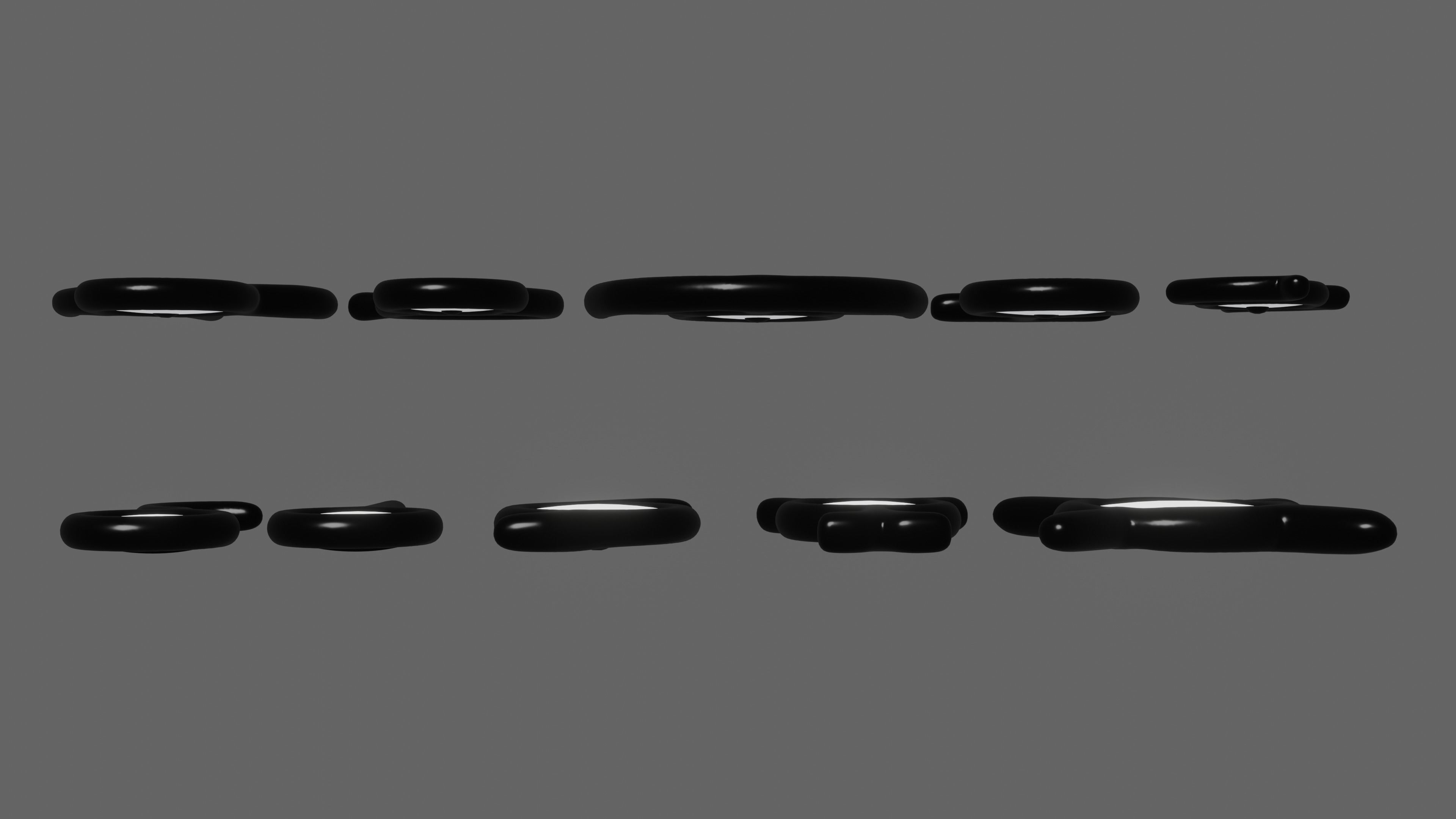 Pokemon Unown Set 3 3D model_16