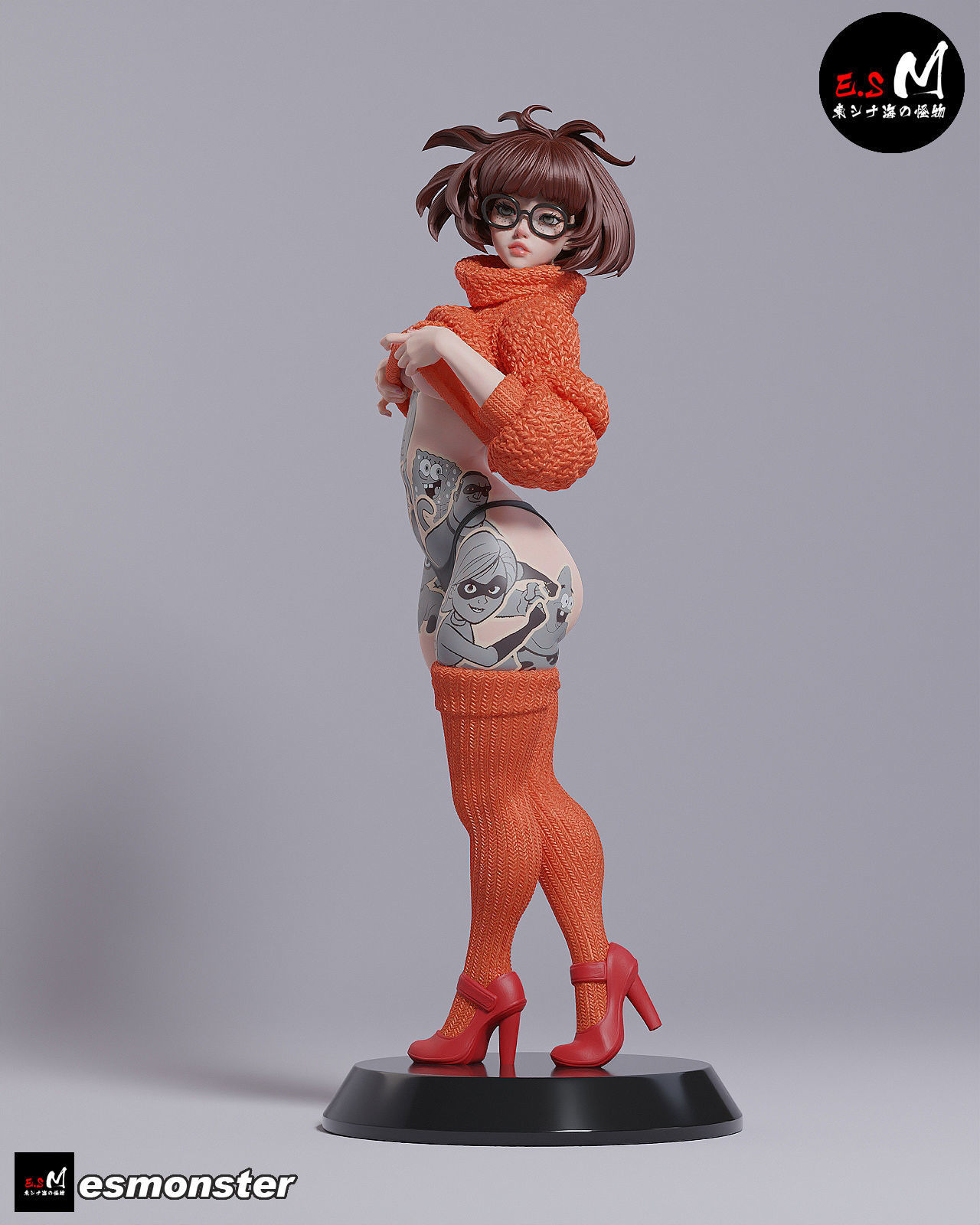  Velma Scooby Doo 3D print model_6