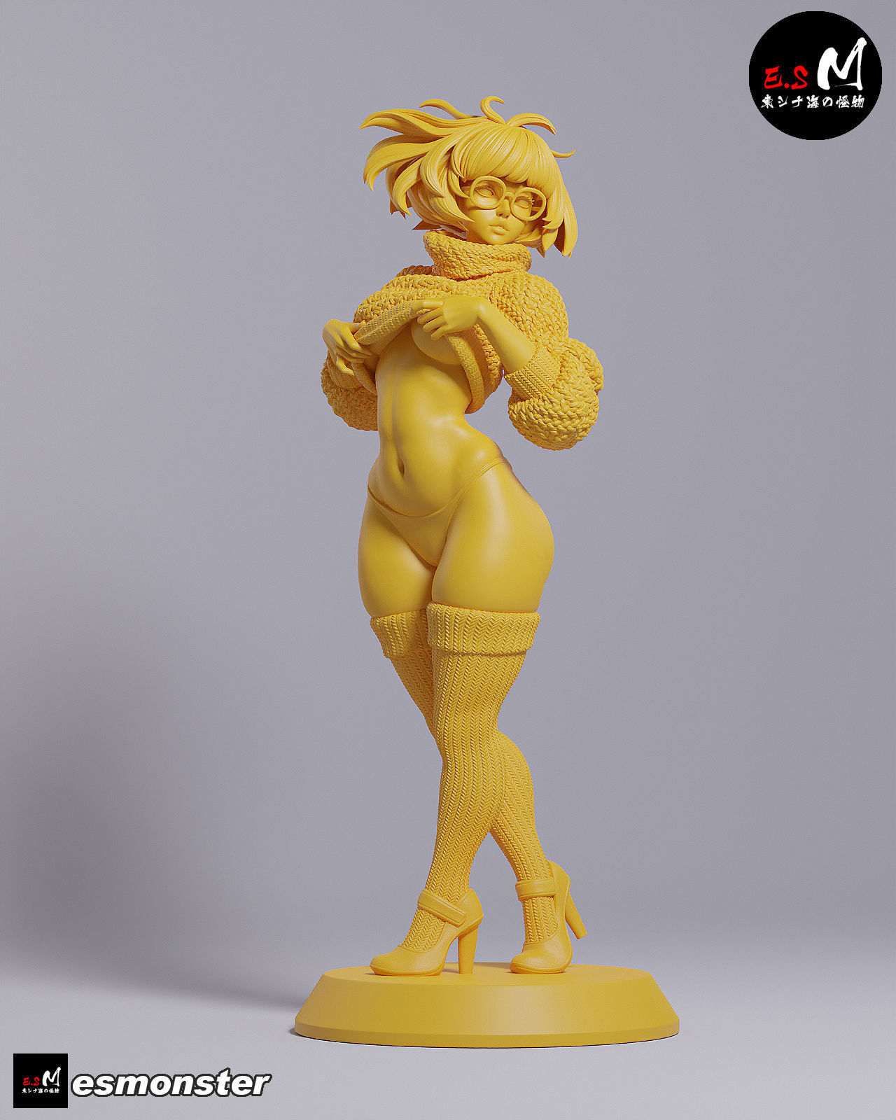  Velma Scooby Doo 3D print model_7