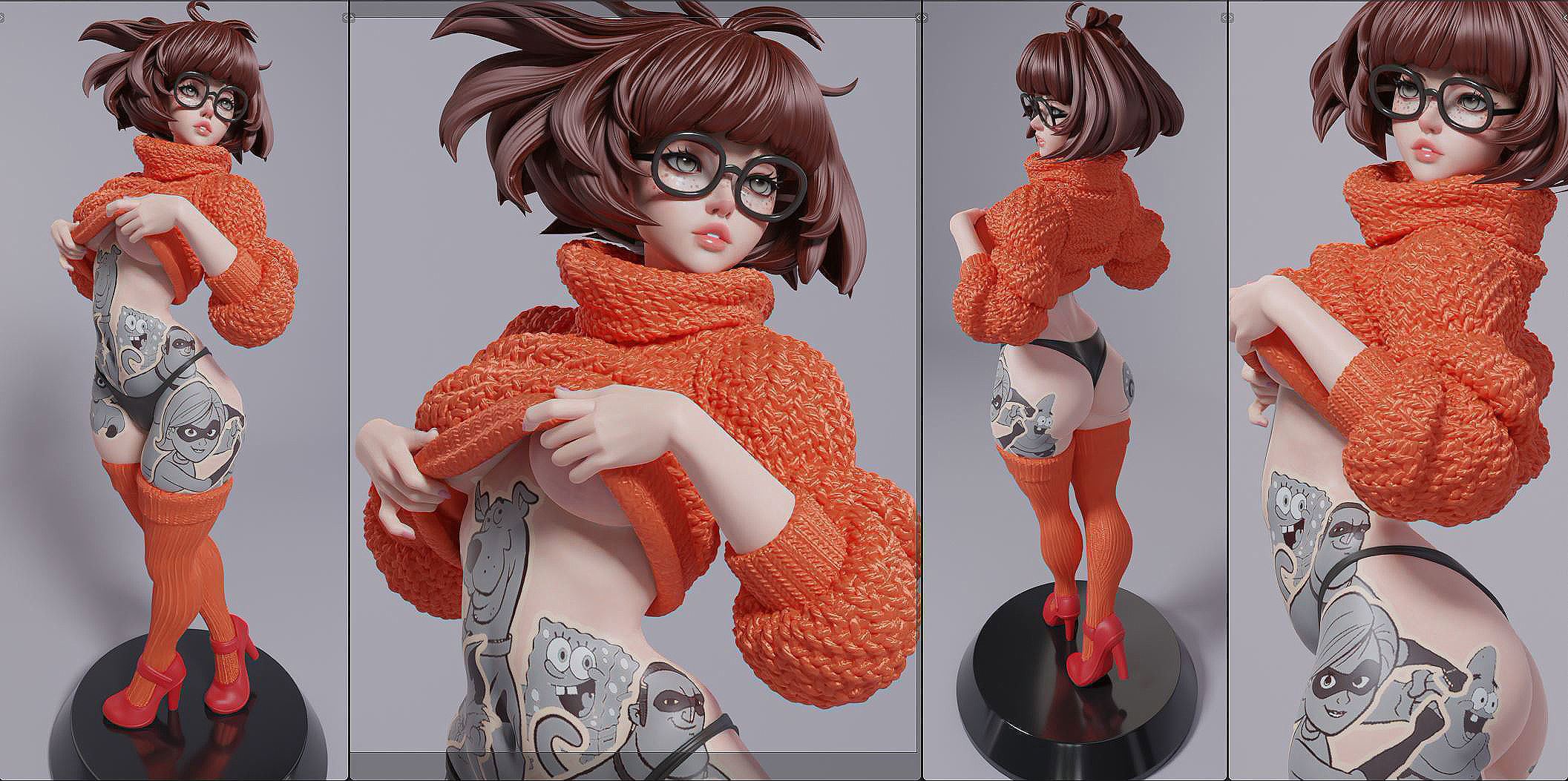  Velma Scooby Doo 3D print model_22