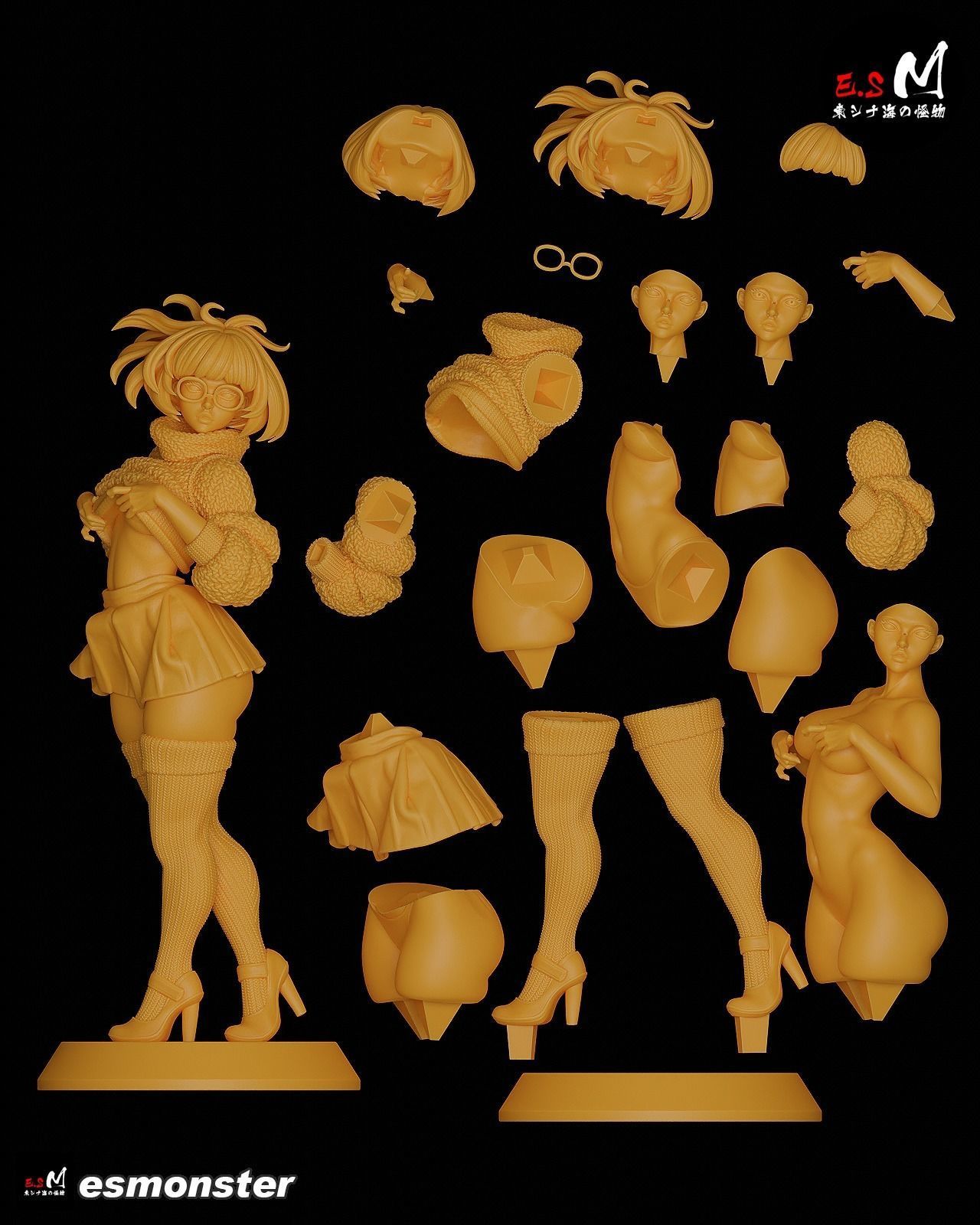  Velma Scooby Doo 3D print model_38