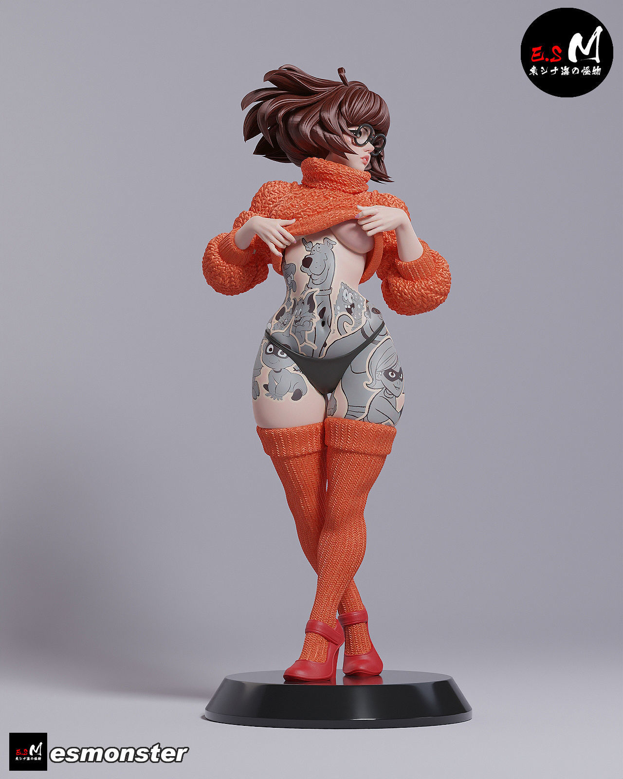  Velma Scooby Doo 3D print model_3
