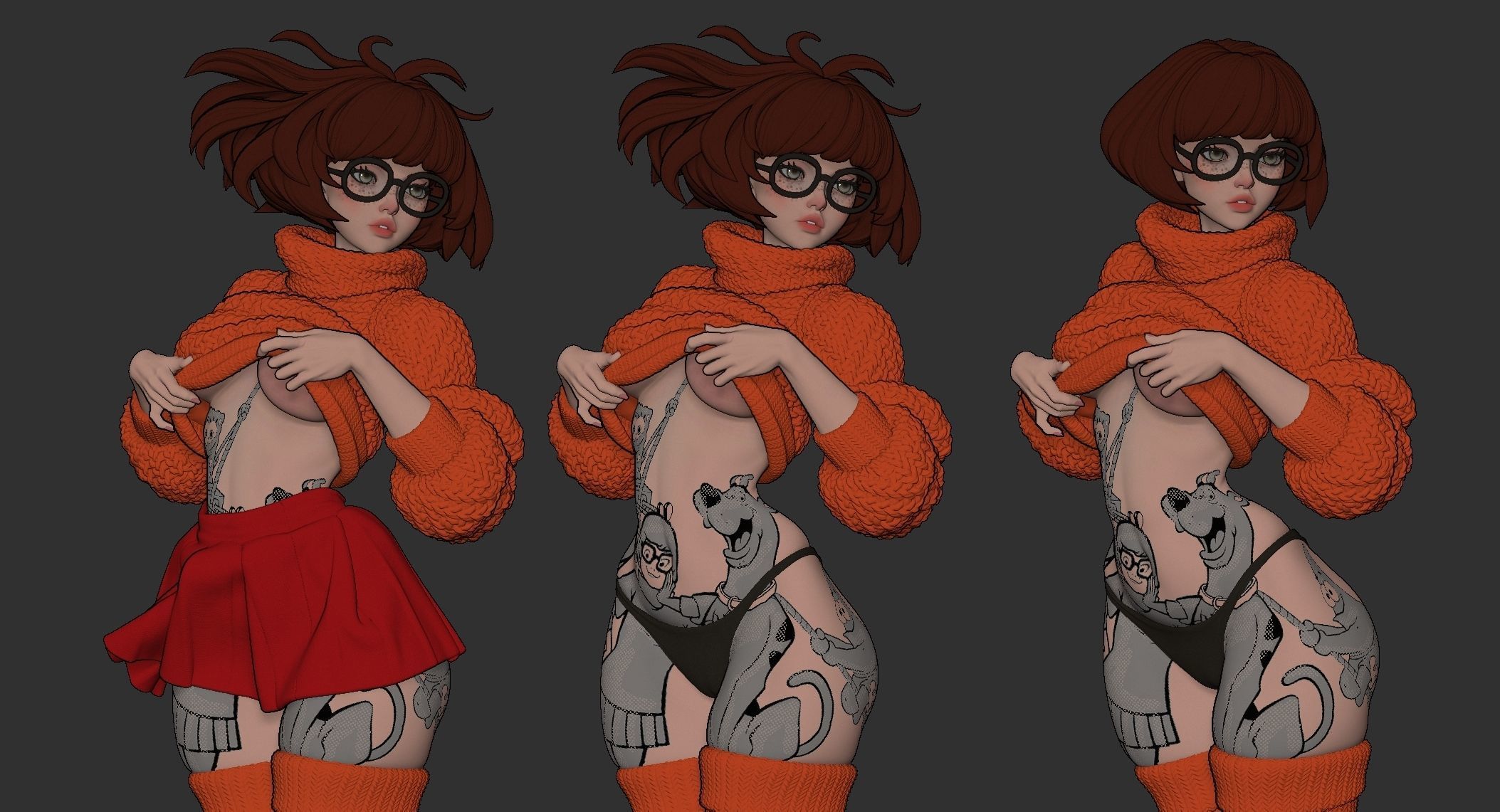  Velma Scooby Doo 3D print model_16