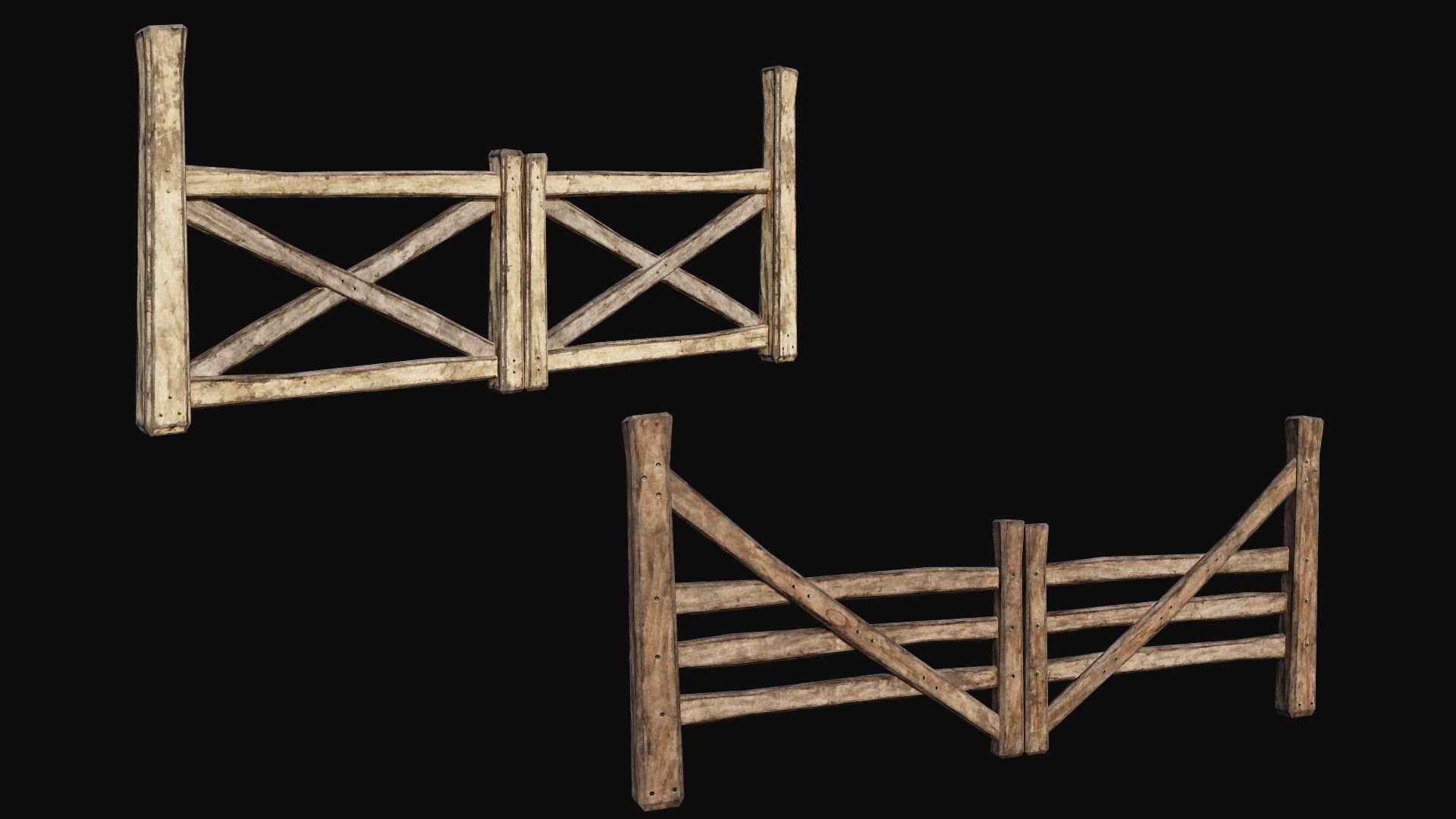 Props Pack - 90 Objects 4K PBR Texture Low-poly 3D model_39