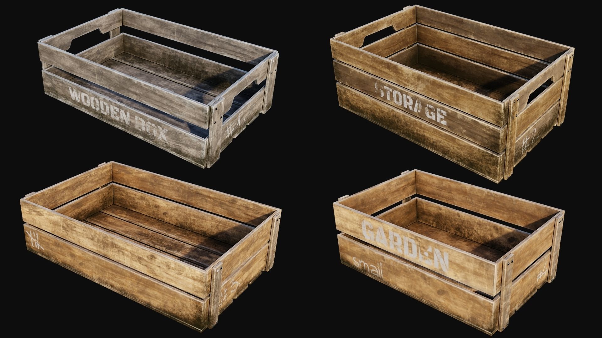 Props Pack - 90 Objects 4K PBR Texture Low-poly 3D model_28