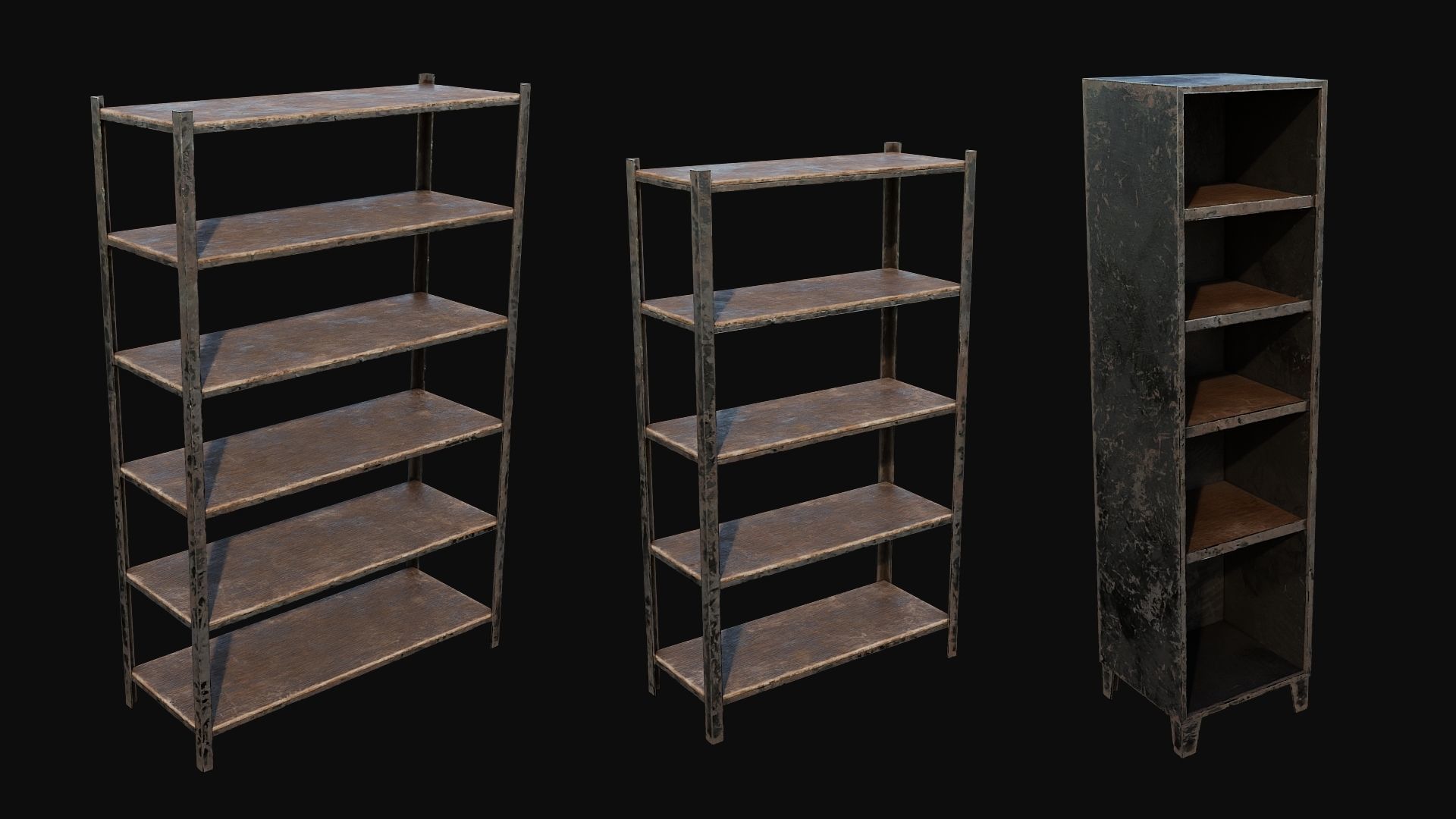 Props Pack - 90 Objects 4K PBR Texture Low-poly 3D model_26