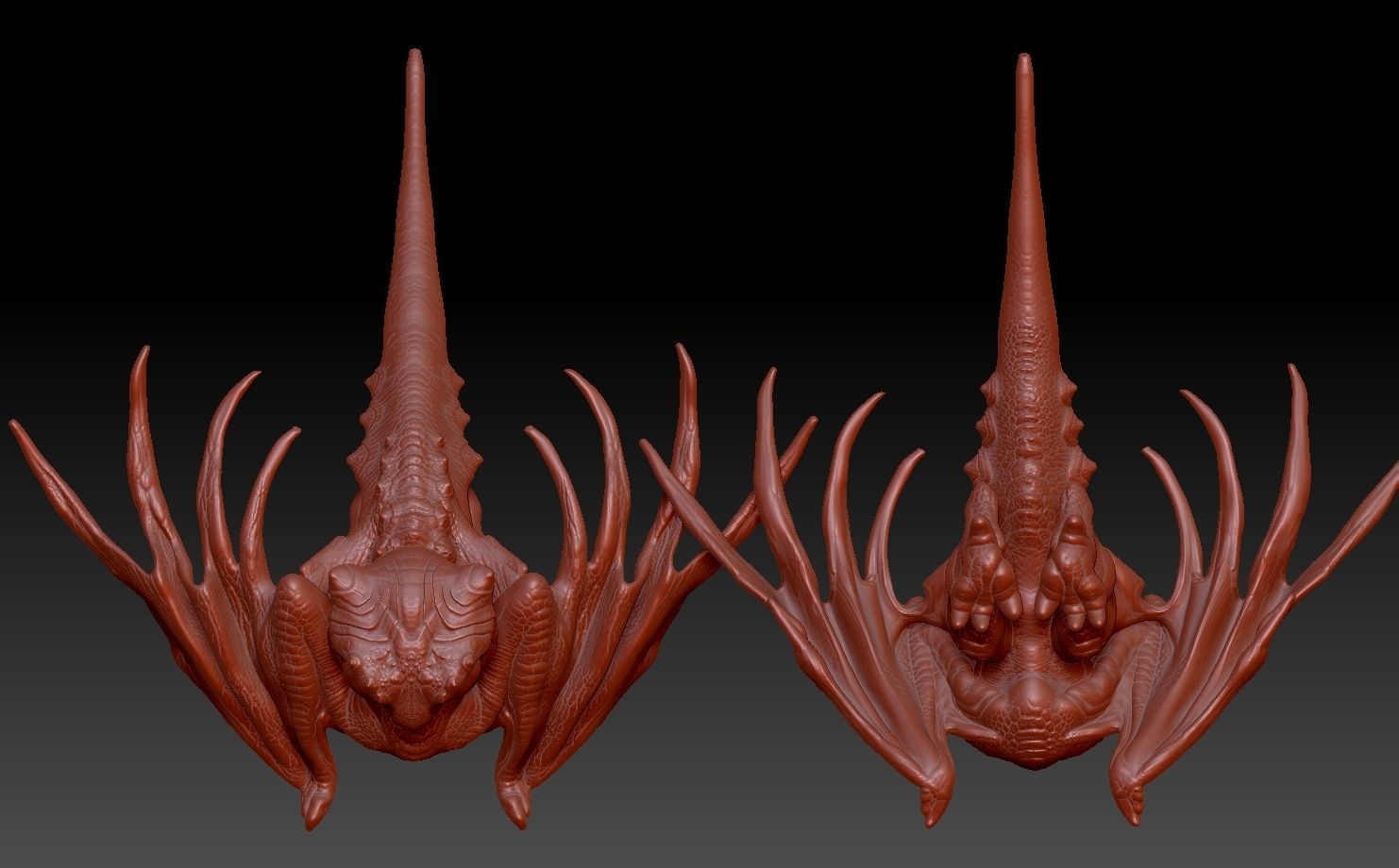 baby dragon for 3d printing 3D print model_18