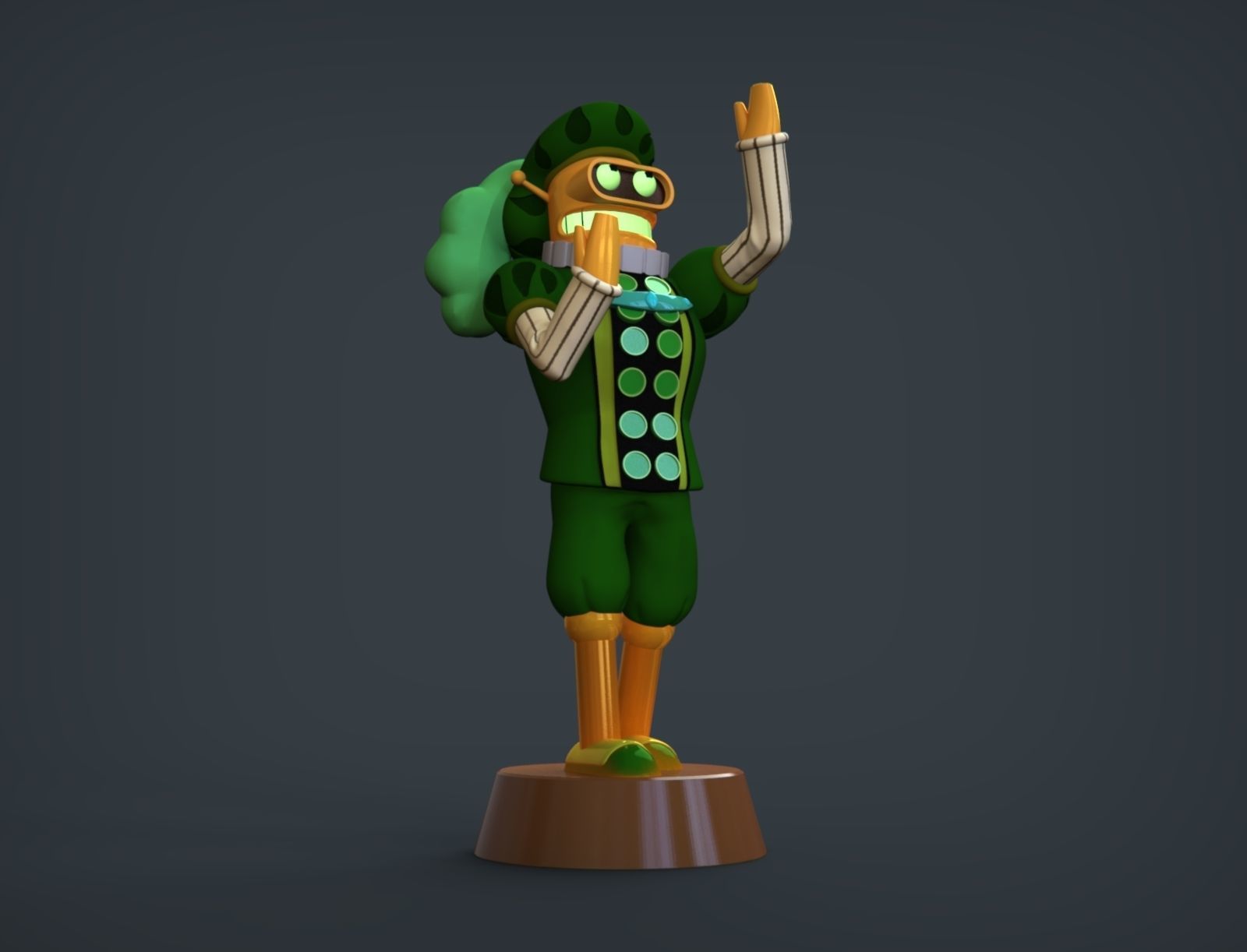 Shakespeare Calculon 3D print model_6