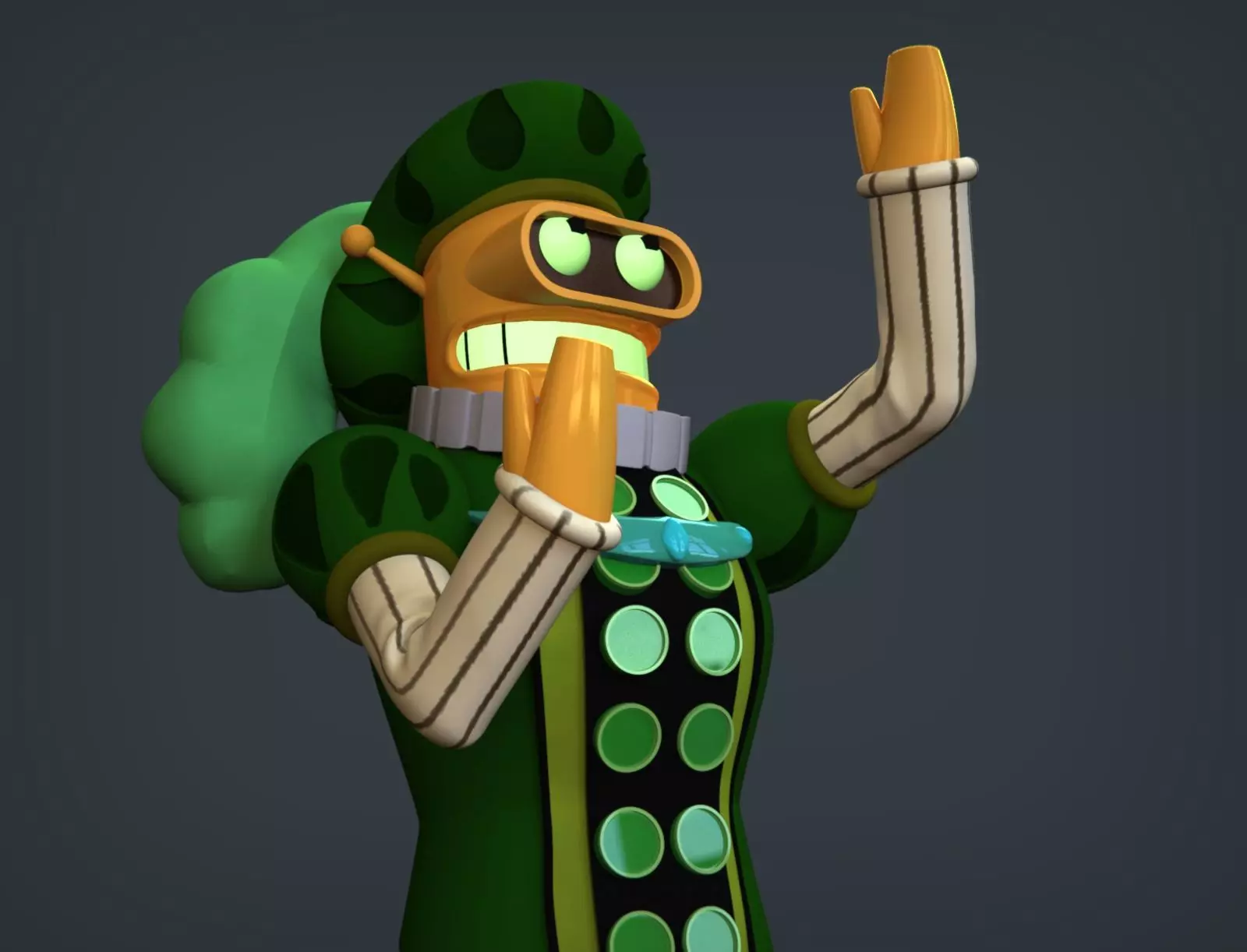 Shakespeare Calculon 3D print model_0