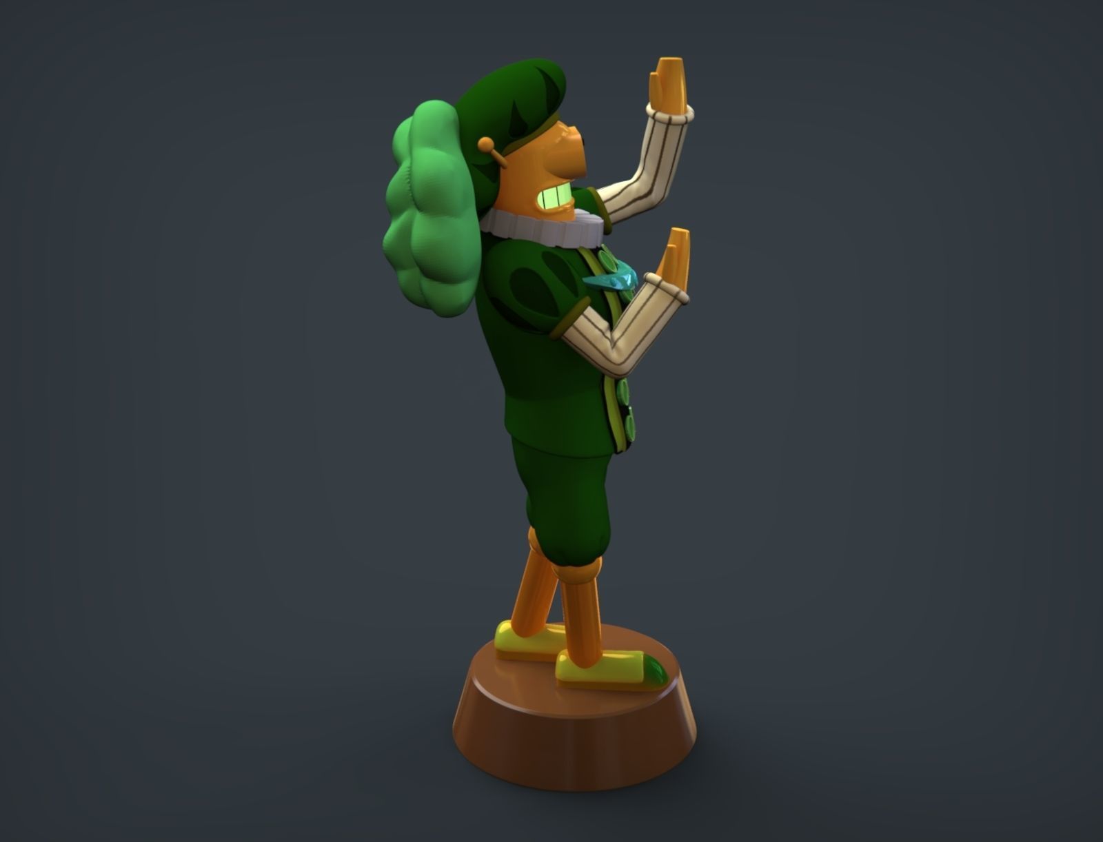 Shakespeare Calculon 3D print model_8