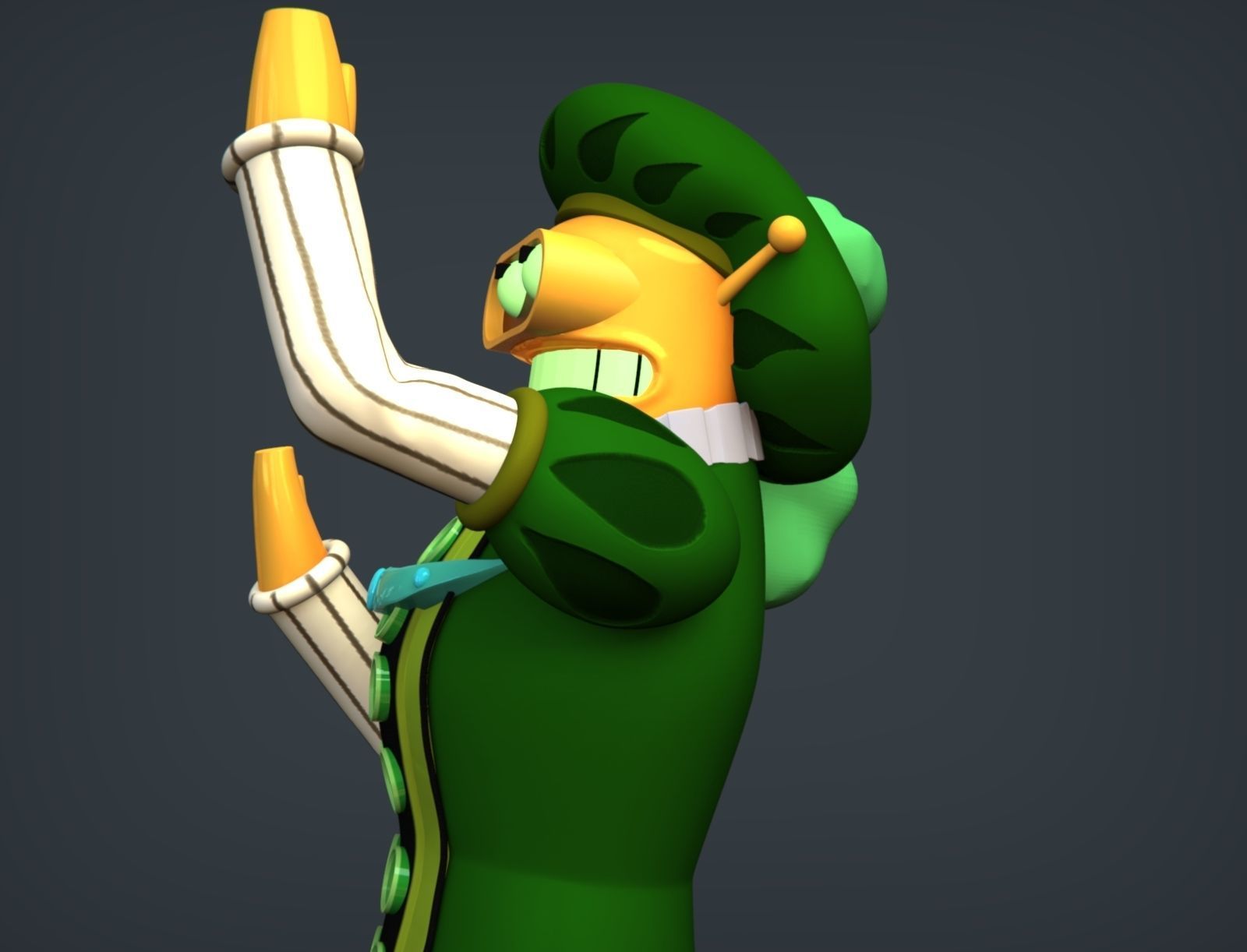 Shakespeare Calculon 3D print model_3