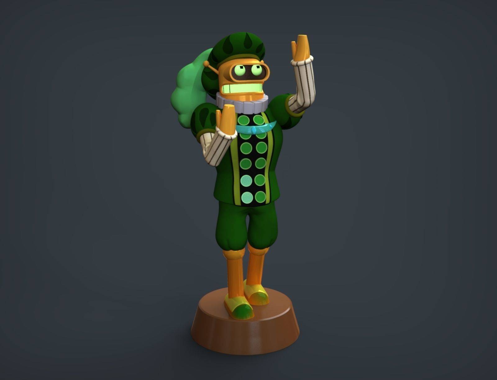 Shakespeare Calculon 3D print model_4