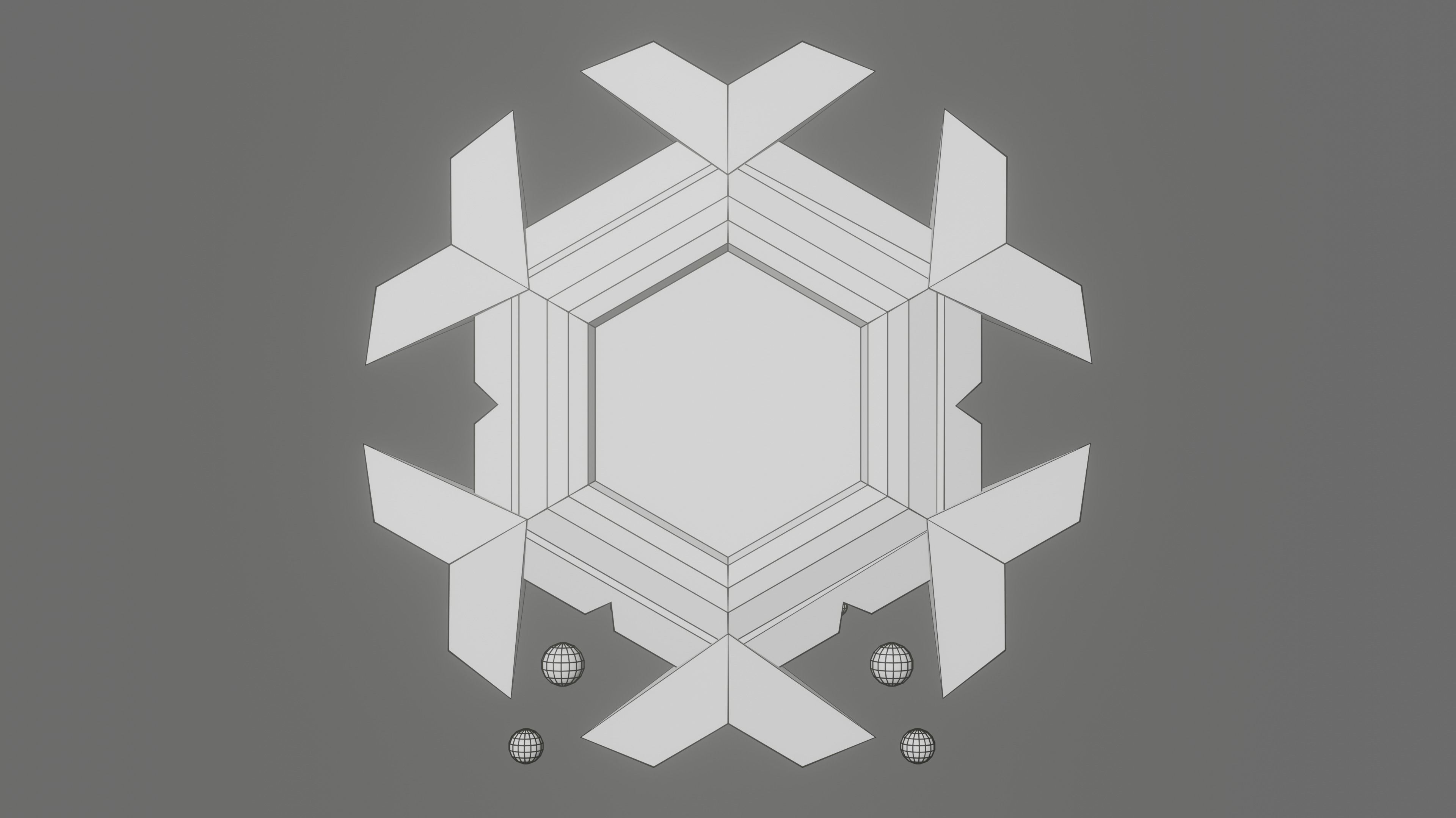 Pokemon Cryogonal  and Shiny version Low-poly 3D model_12