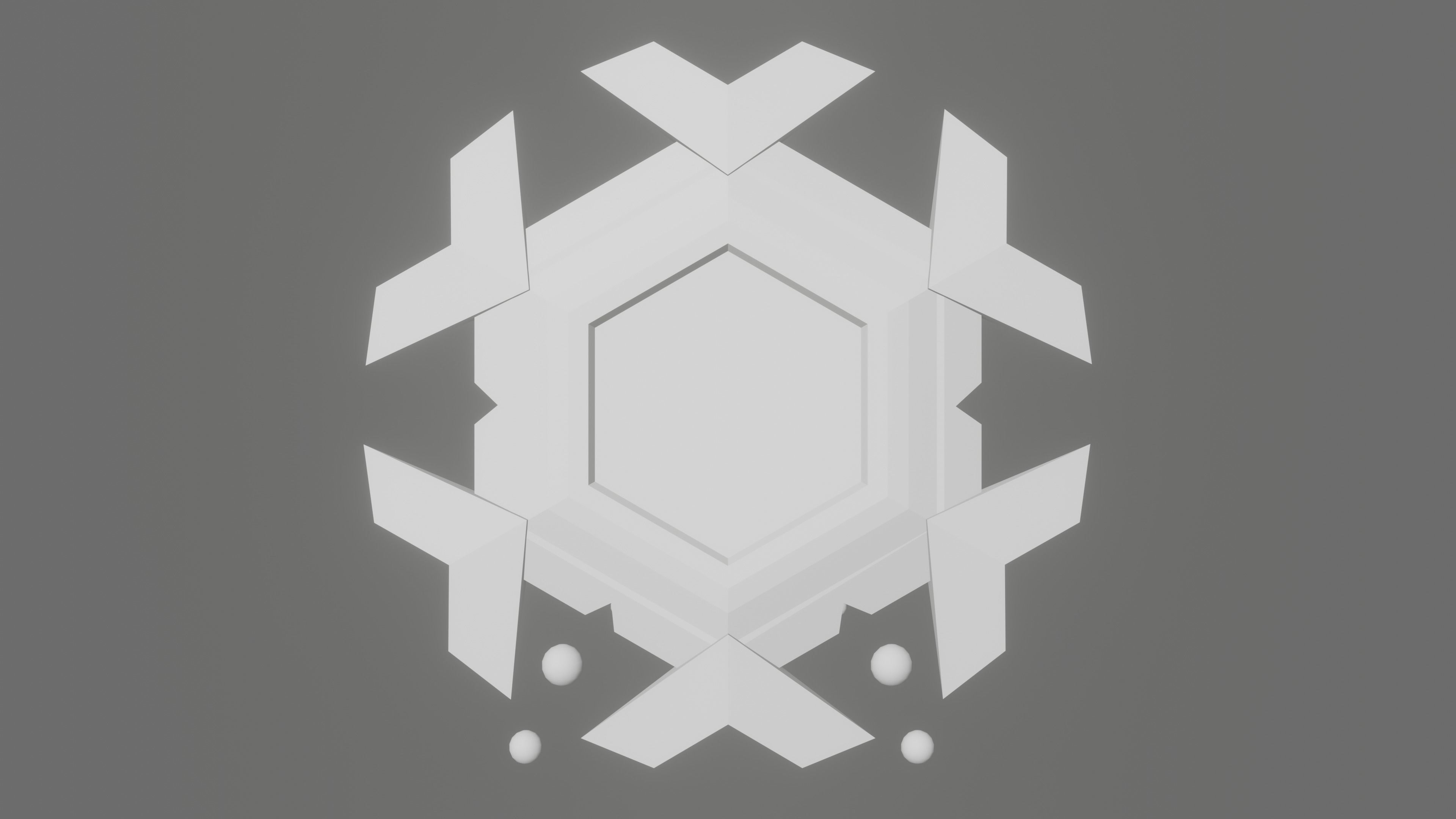 Pokemon Cryogonal  and Shiny version Low-poly 3D model_11