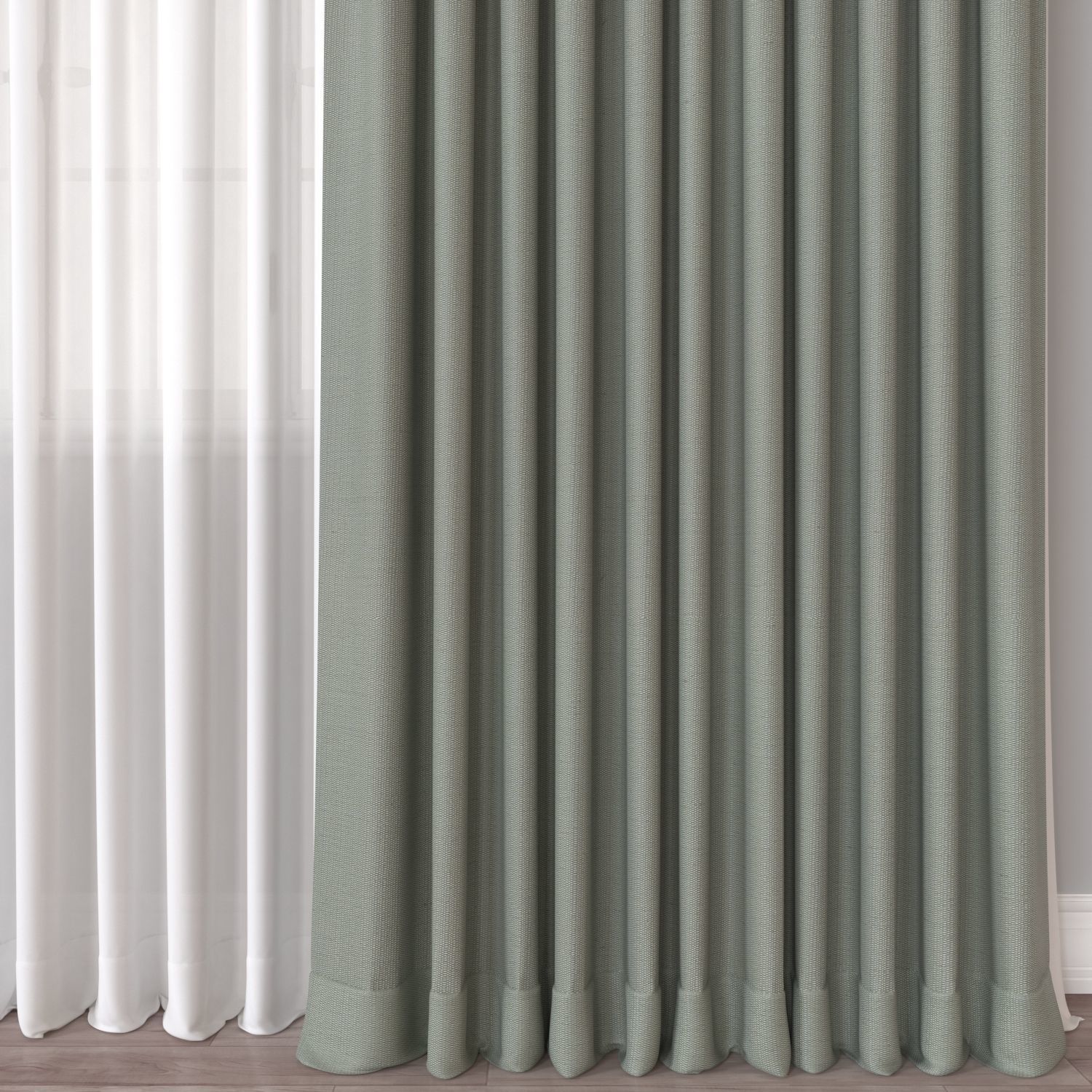 Curtain 1 3D model_1
