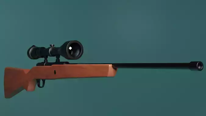 Hunting-rifle 3D model