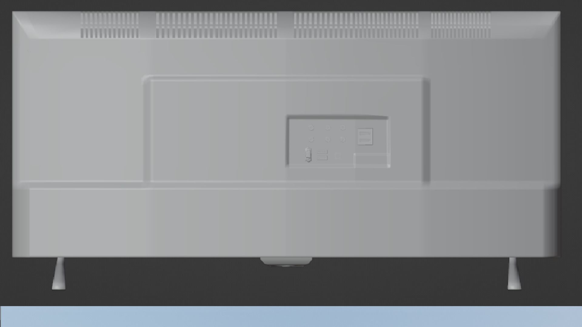 Flat Screen TV Low-poly 3D model Low-poly 3D model_31