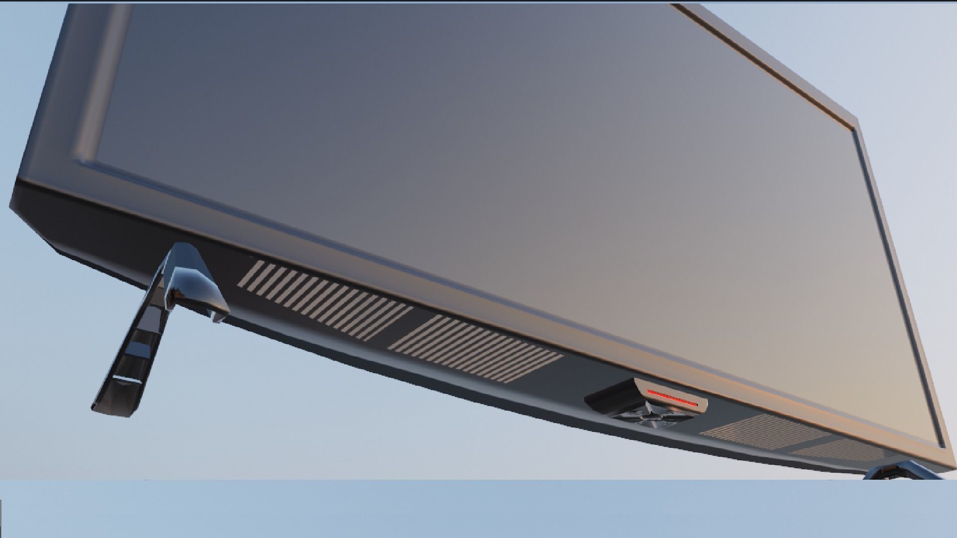 Flat Screen TV Low-poly 3D model Low-poly 3D model_24