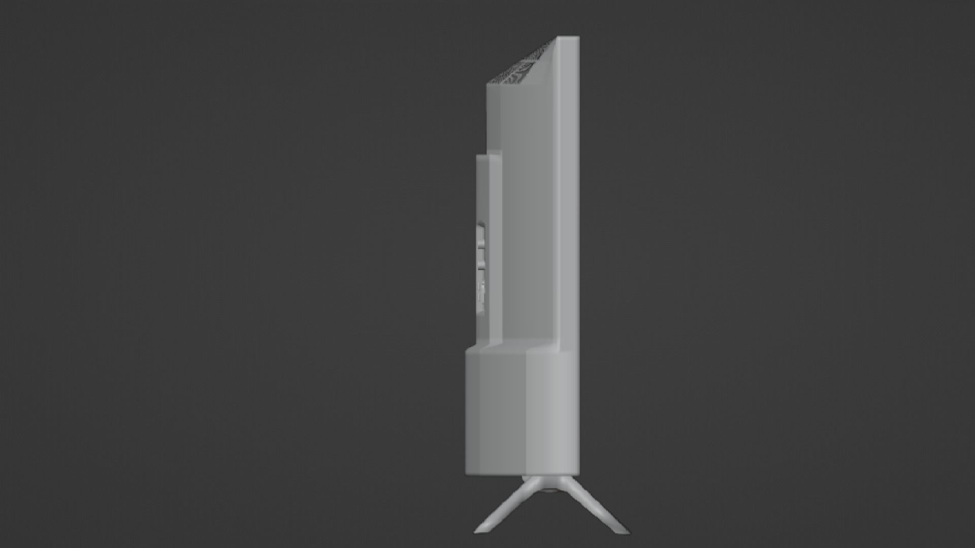 Flat Screen TV Low-poly 3D model Low-poly 3D model_34