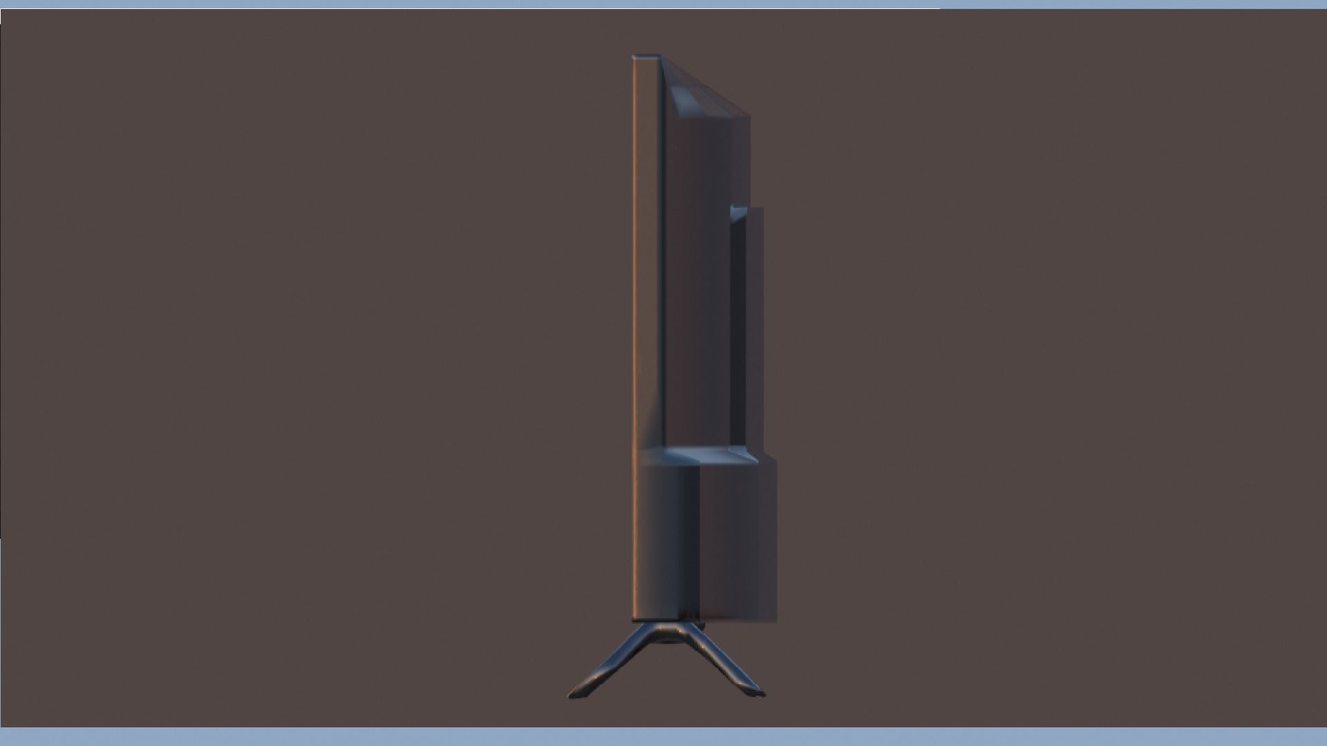 Flat Screen TV Low-poly 3D model Low-poly 3D model_23